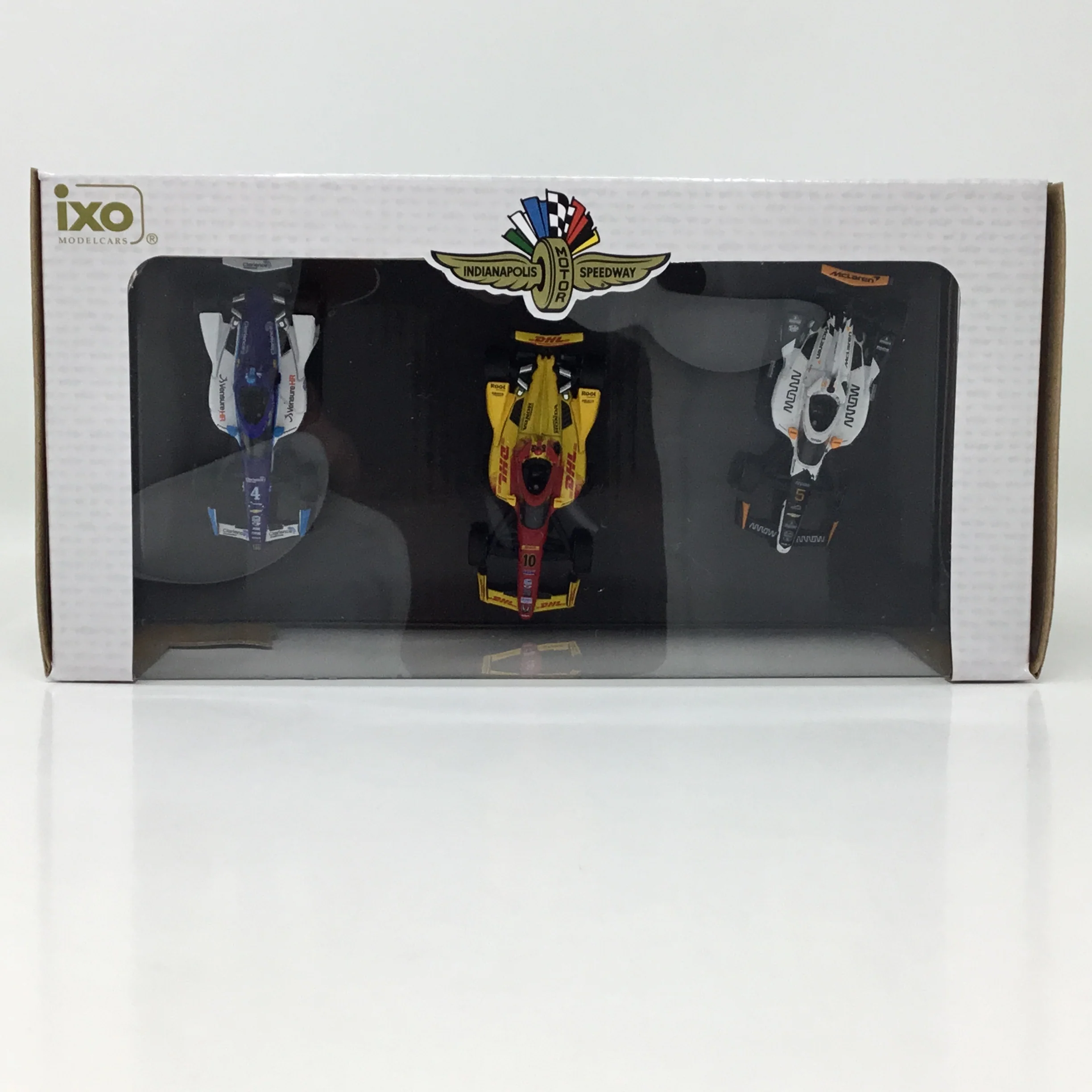 2025 Indianapolis 500 Podium (Alex Palou, David Malukas, Pato O'Ward) 1:64 Diecast 3 Car Set - Image 2