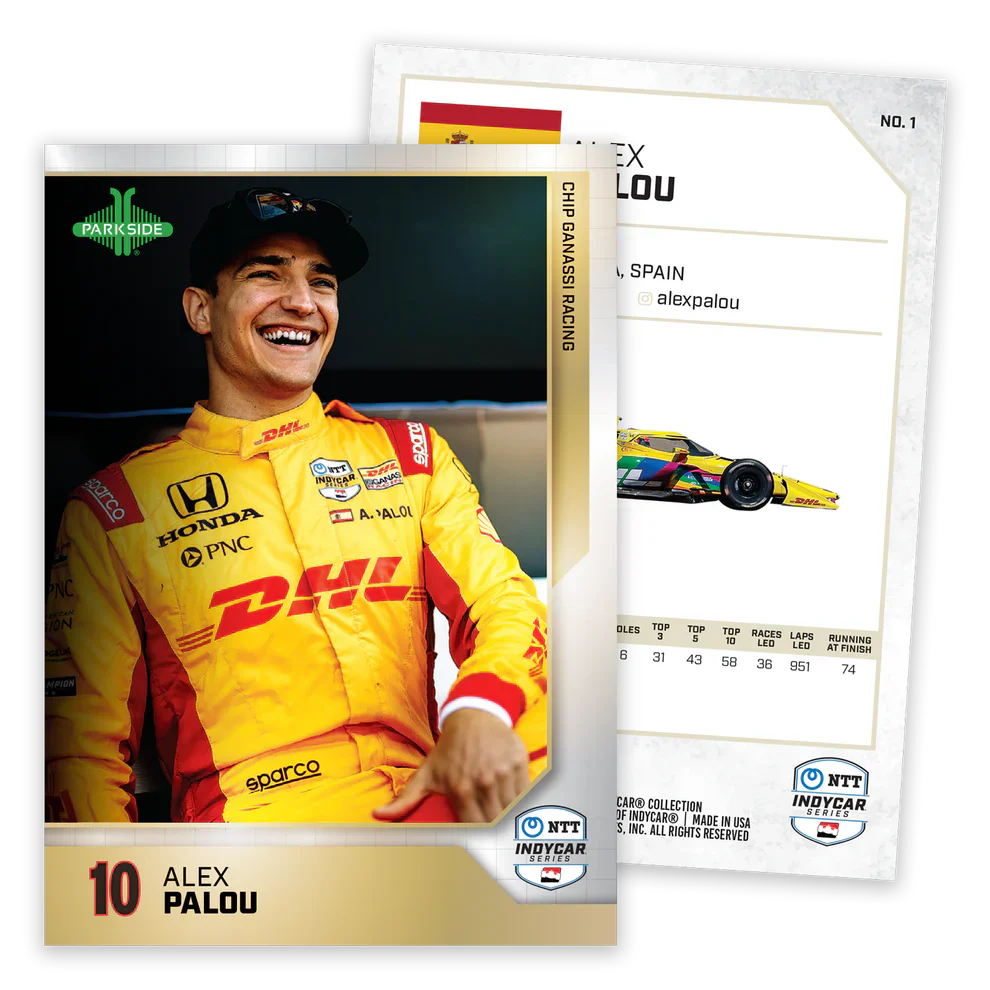 2025 Parkside IndyCar Retail Hanger Trading Cards Pack - Image 3