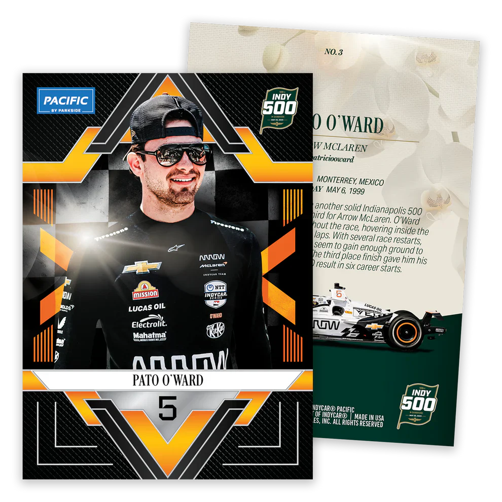 2025 Parkside Pacific Indycar Cards Hobby Box - Image 3