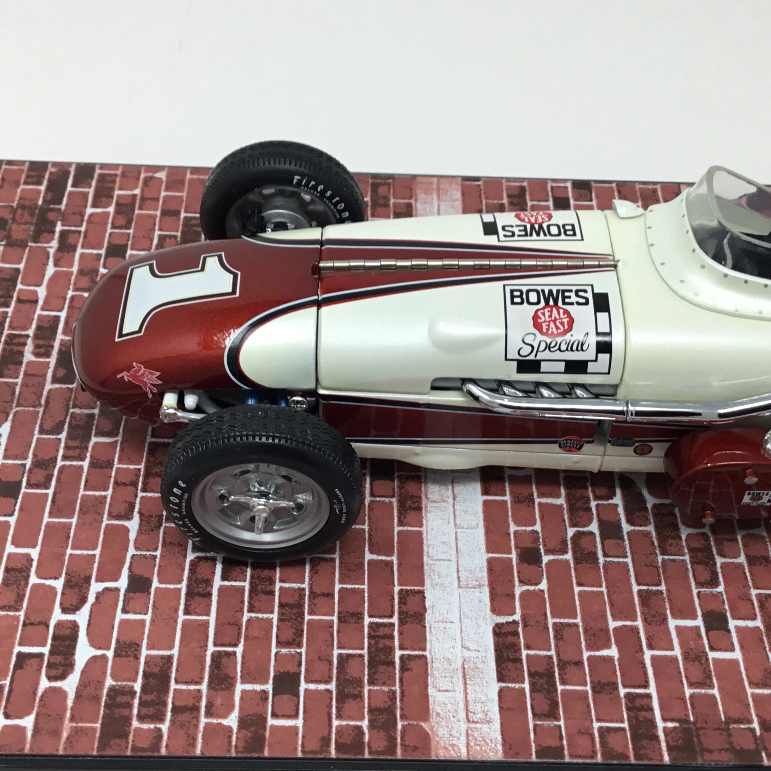 A.J. Foyt 1961 Carousel 1 Bowes Seal Fast Sepcial Indianapolis 500 Winner 1:18 Diecast #4401 - Image 6