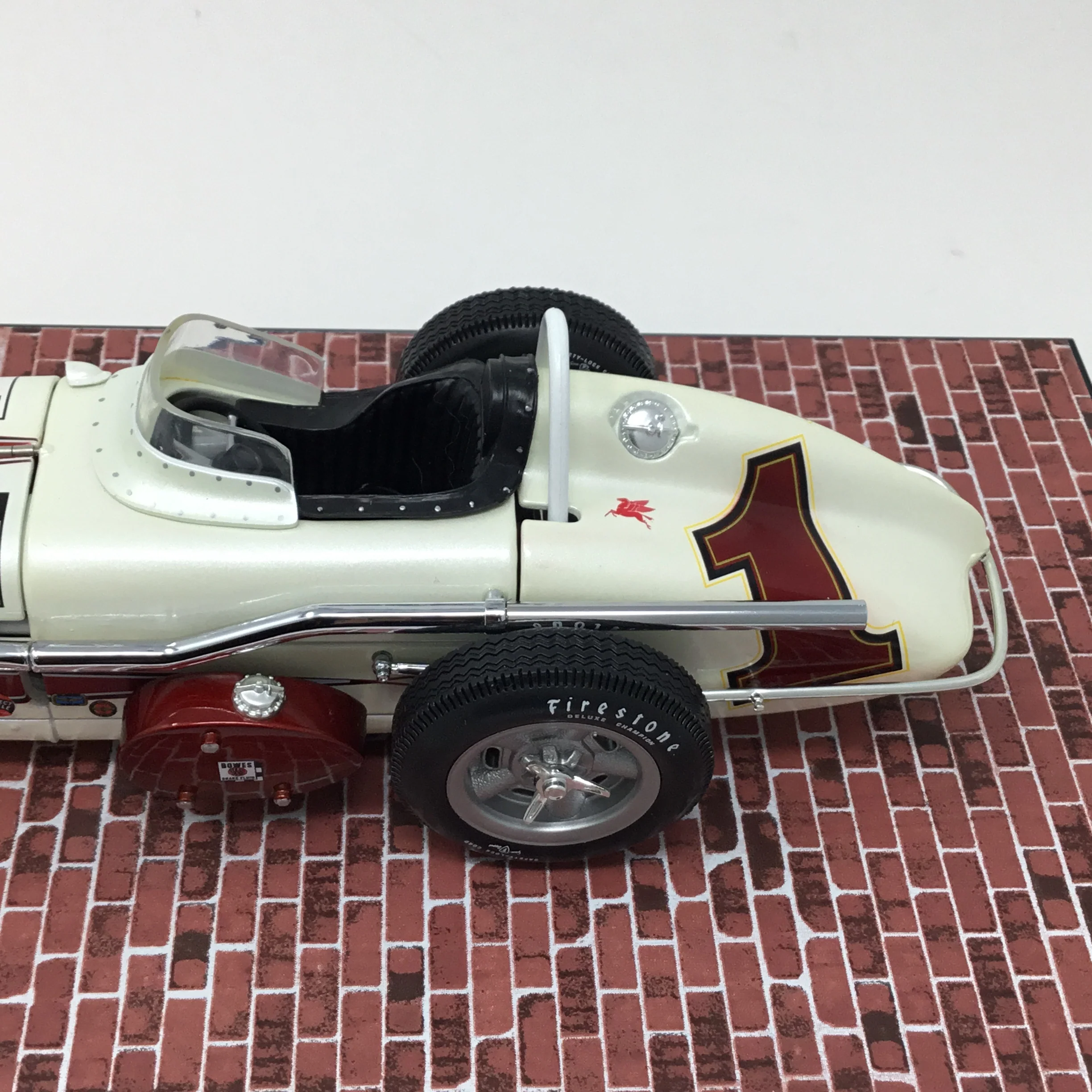 A.J. Foyt 1961 Carousel 1 Bowes Seal Fast Sepcial Indianapolis 500 Winner 1:18 Diecast #4401 - Image 8