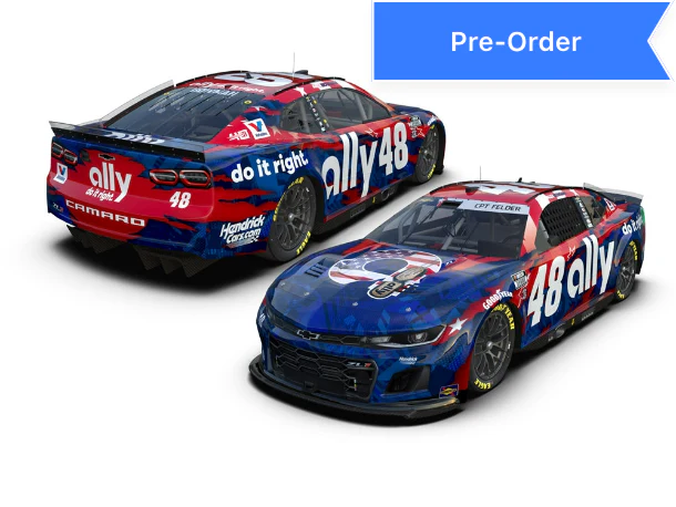 Alex Bowman 2024 Ally Patriotic 1:24 Diecast *PREORDER*