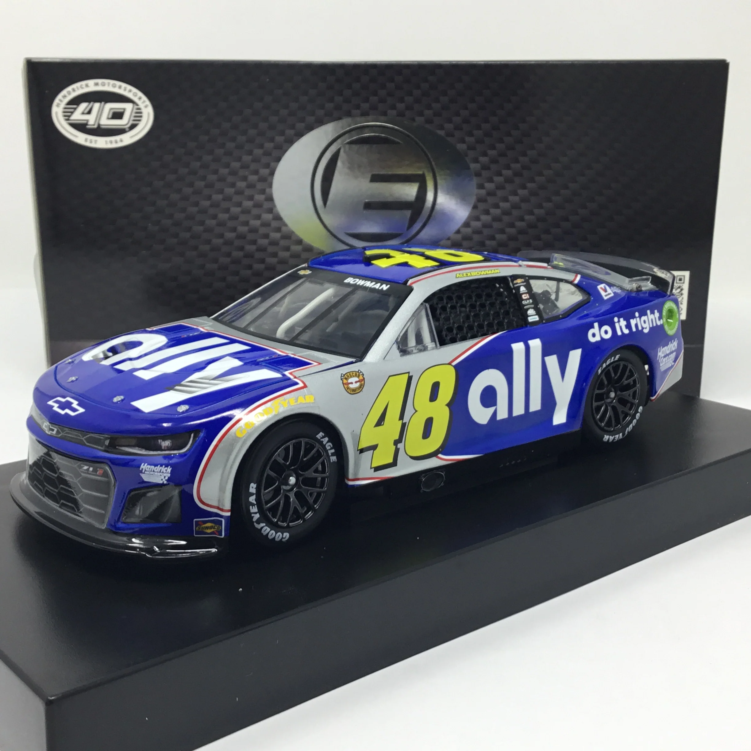 Alex Bowman 2024 Ally Throwback Elite 1:24 Diecast