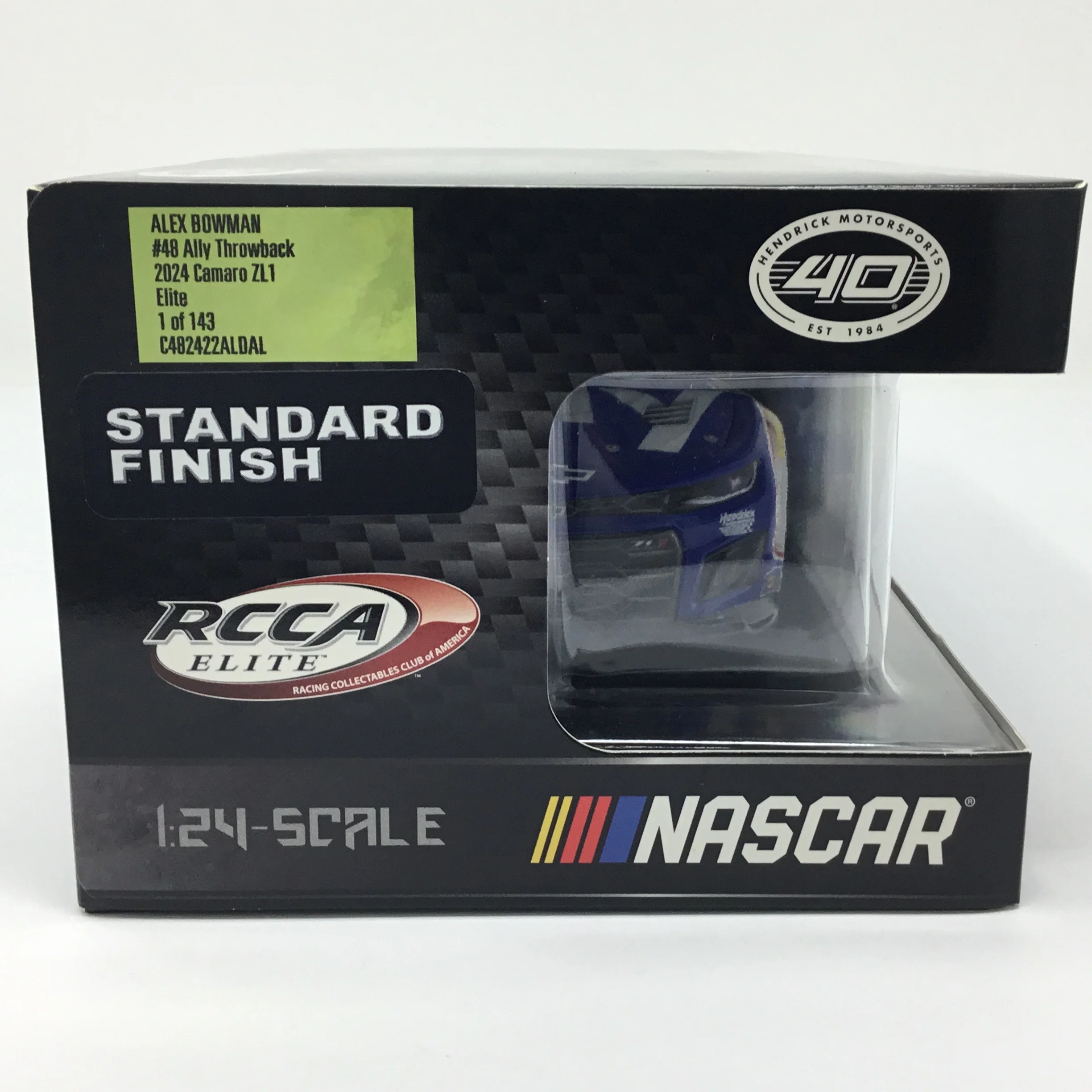 Alex Bowman 2024 Ally Throwback Elite 1:24 Diecast - Image 6