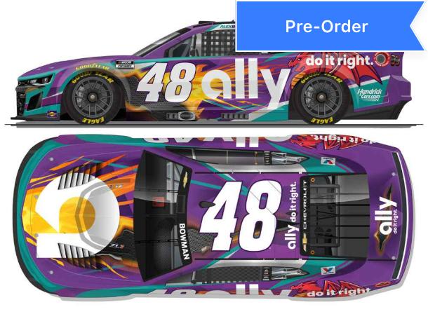 Alex Bowman 2026 Ally Dragons 1:24 Diecast *PREORDER*