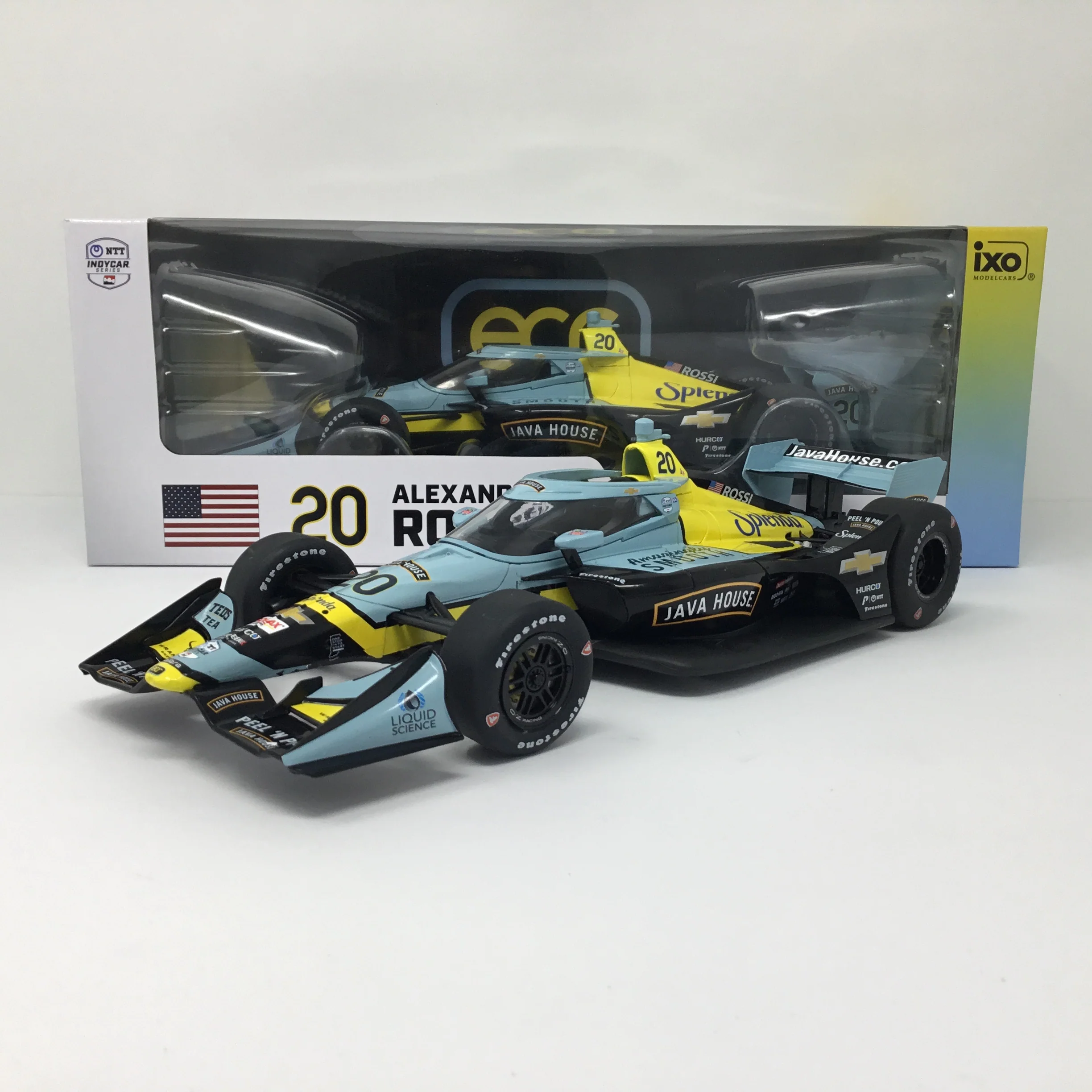 Alexander Rossi 2025 Java House / Splenda / ECR 1:18 Diecast