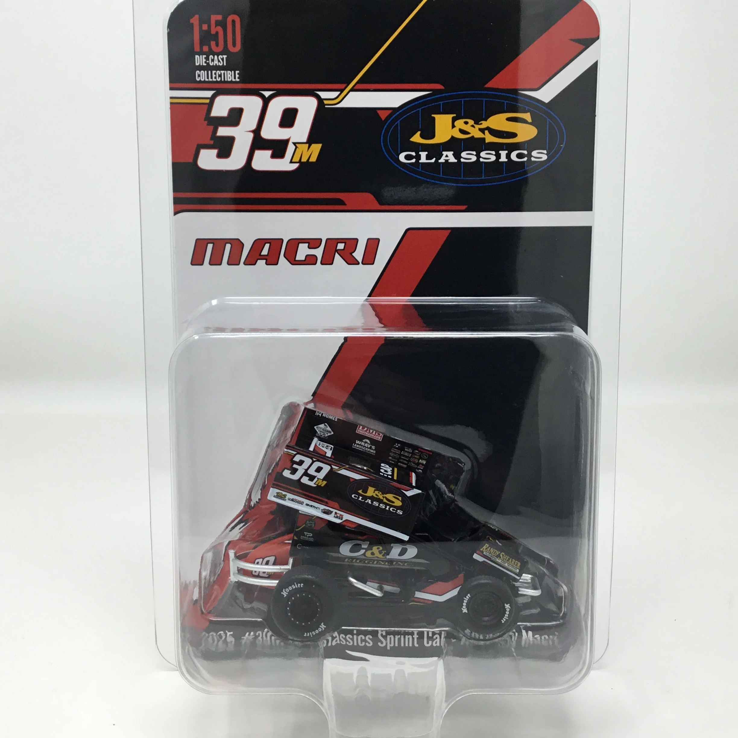Anthony Macri 2025 J&S Classics Sprint Car 1:50 Diecast - Image 2