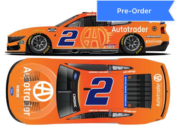 Austin Cindric 2026 Autotrader 1:24 Diecast *PREORDER*
