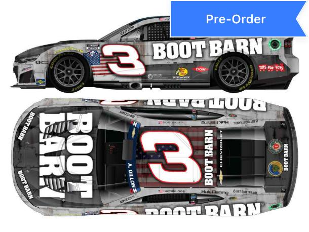 Austin Dillon 2026 Boot Barn Patriotic 1:64 Diecast *PREORDER*