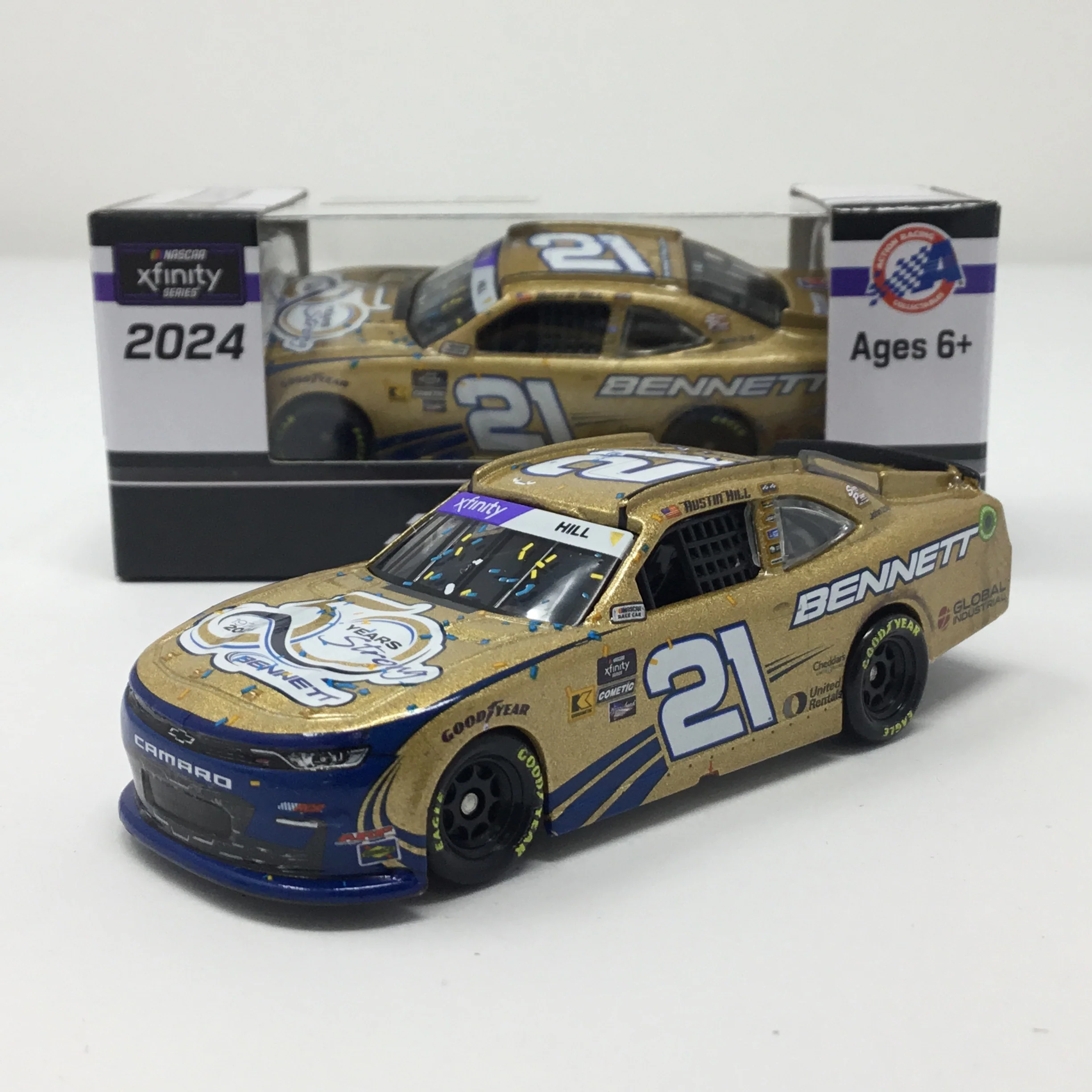Austin Hill 2024 Bennett Transportation Atlanta Race Win 1:64 Diecast - Image 2