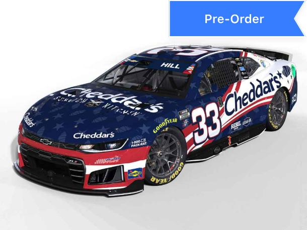 Austin Hill 2026 Cheddar's Patriotic 1:24 Diecast *PREORDER*