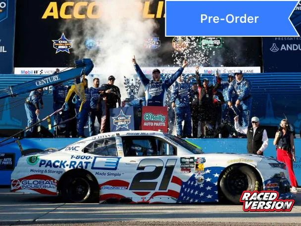 Austin Hill 2026 PACK-RAT Patriotic San Diego Foil Number Race Win 1:24 Diecast *PREORDER*