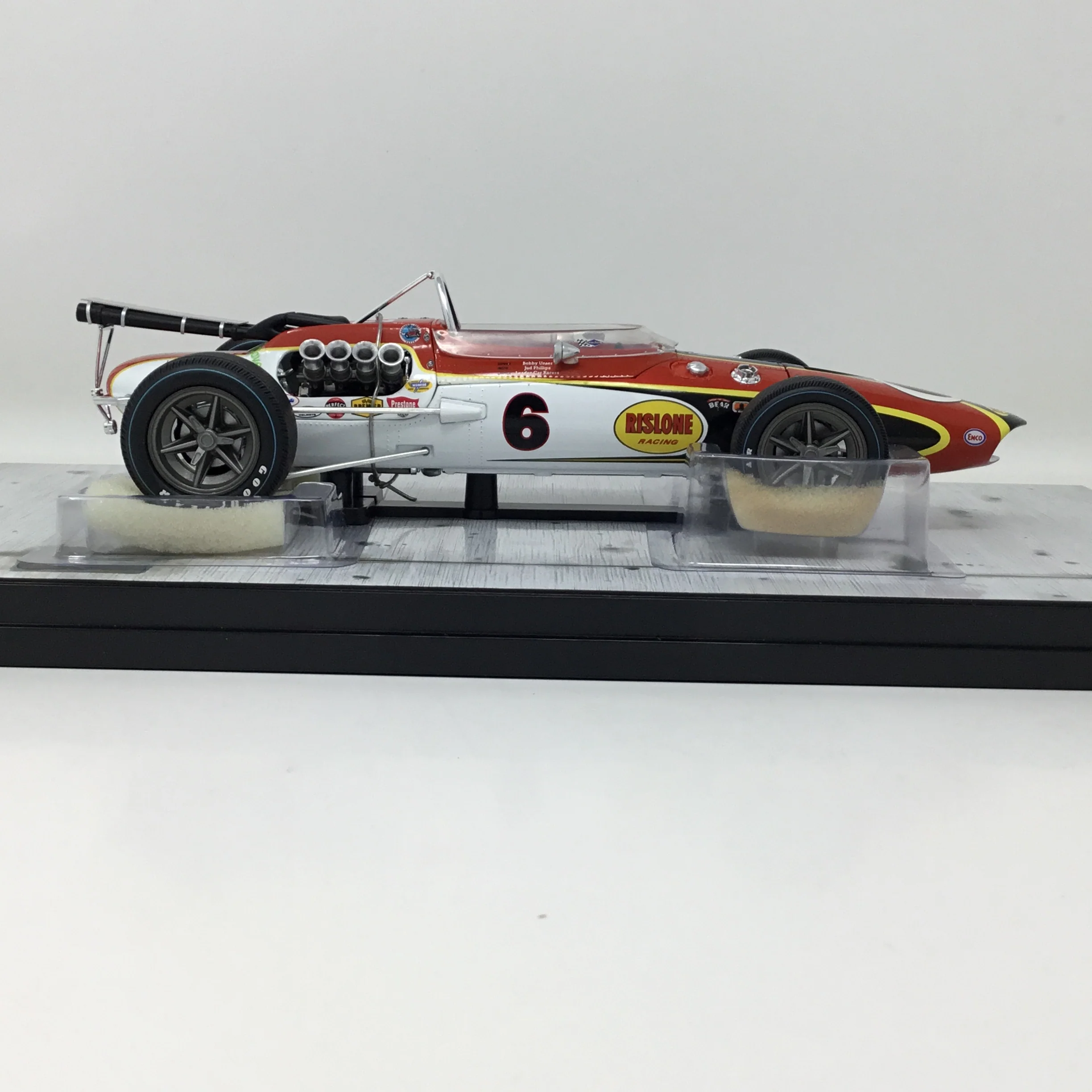 Bobby Unser 1967 Carousel 1 Rislone AAR Eagle Indianapolis 500 1:18 Diecast #4762 - Image 4