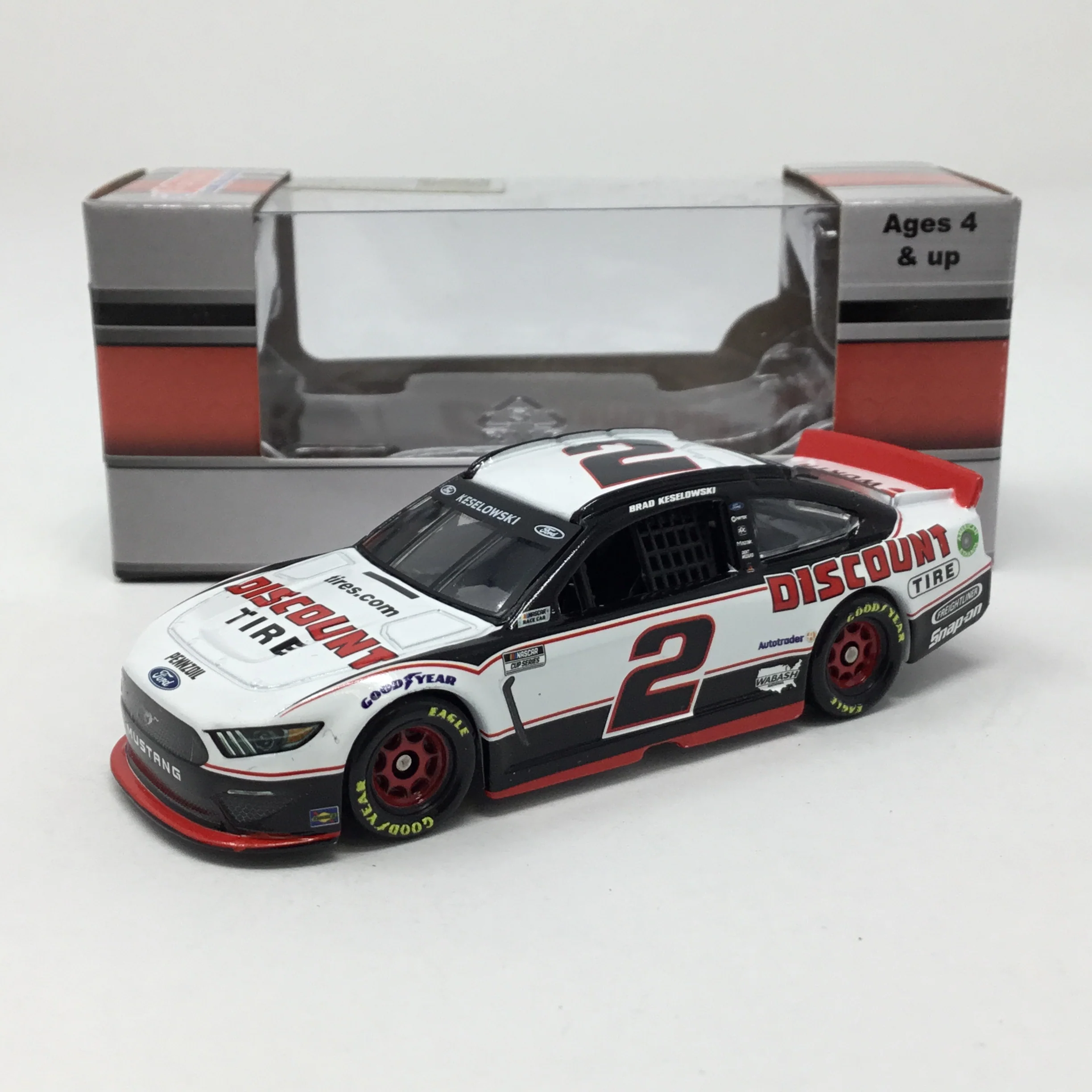 Brad Keselowski 2021 Discount Tire 1:64 Diecast
