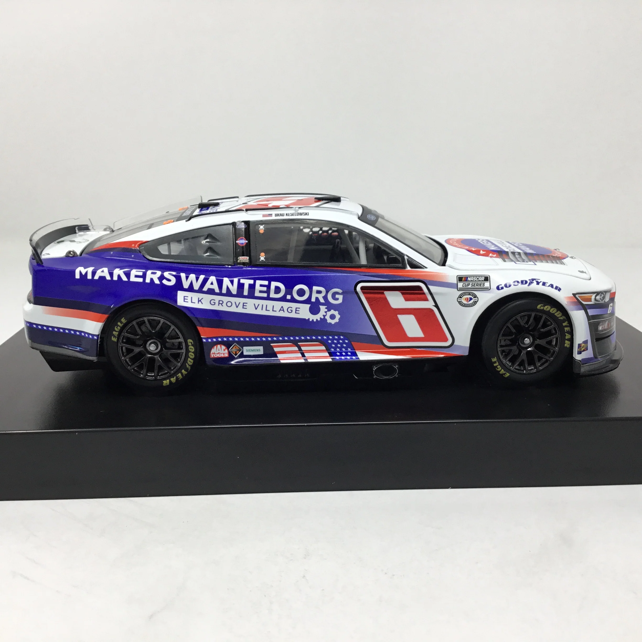 Brad Keselowski 2023 Elk Grove Village 1:24 Foil Number Elite Diecast - Image 4
