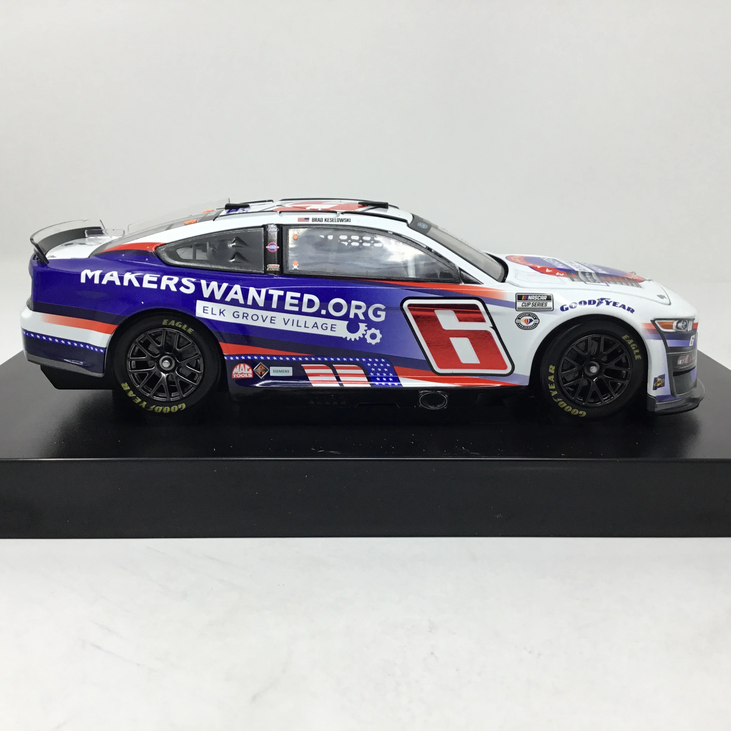 Brad Keselowski 2023 Elk Grove Village 1:24 Foil Number Diecast - Image 4