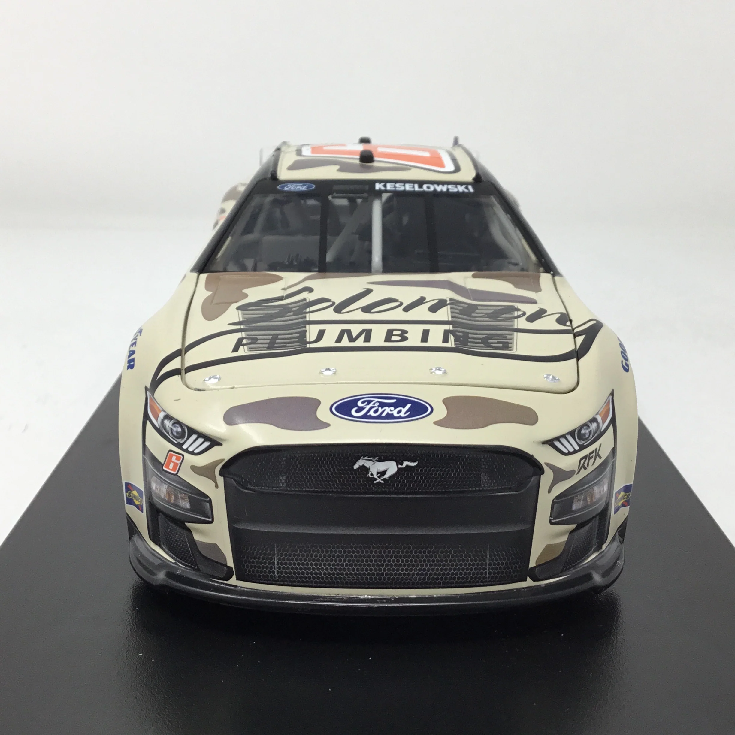Brad Keselowski 2023 Solomon Plumbing Camo Foil Number 1:24 Diecast - Image 3