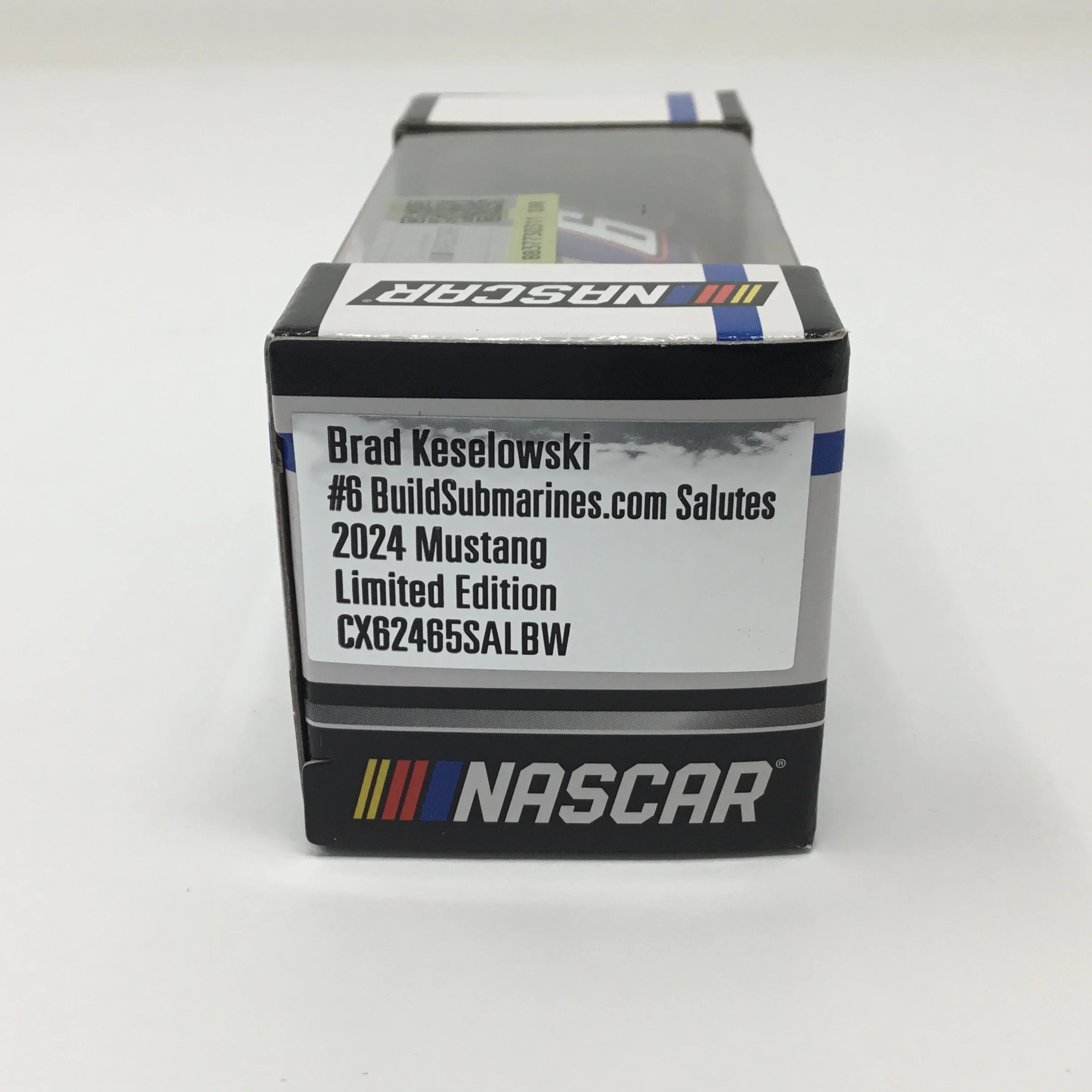 Brad Keselowski 2024 BuildSubmarines.com Salutes Foil Number 1:64 Diecast - Image 2