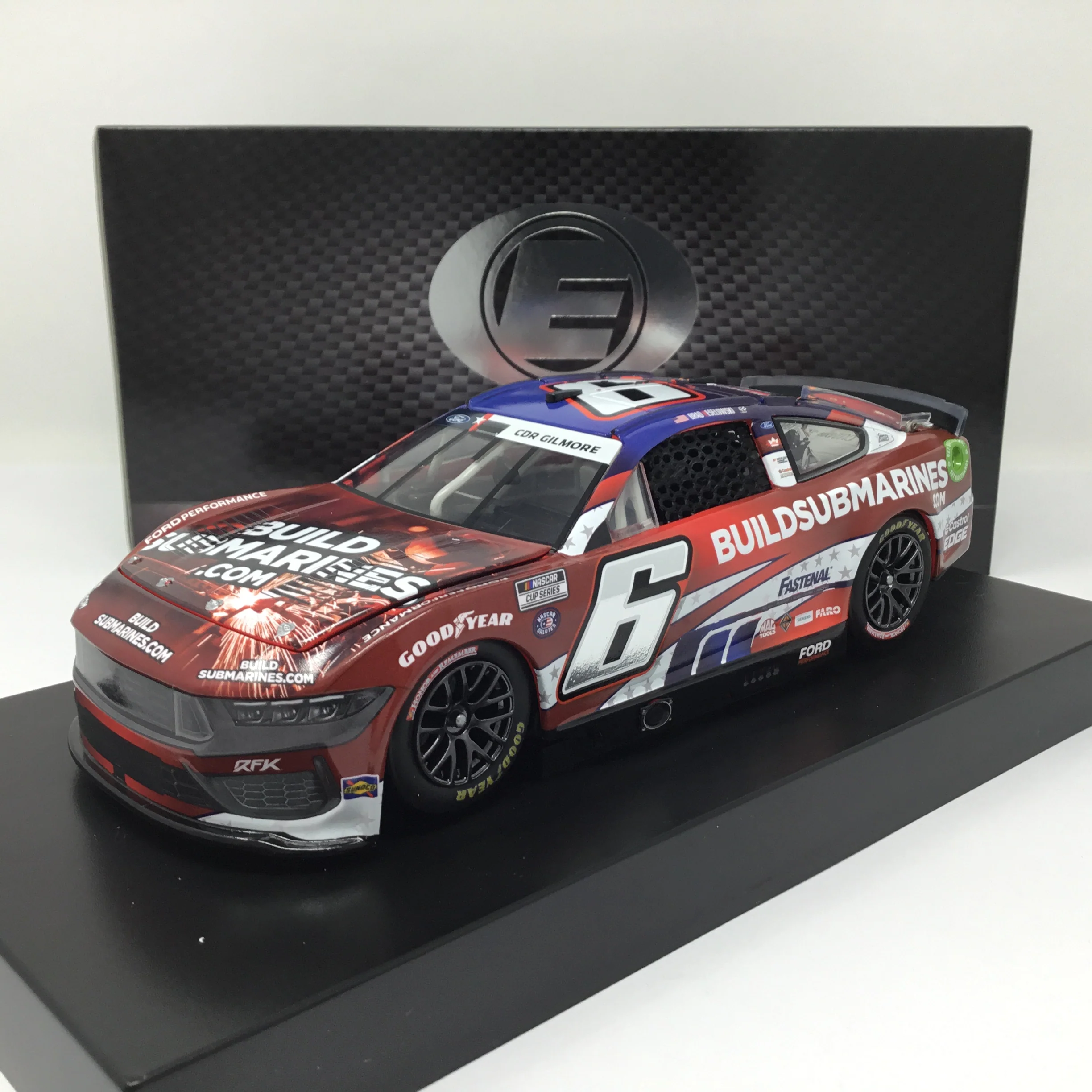 Brad Keselowski 2024 Buildsubmarines.com Salutes Foil Number Elite 1:24 Diecast