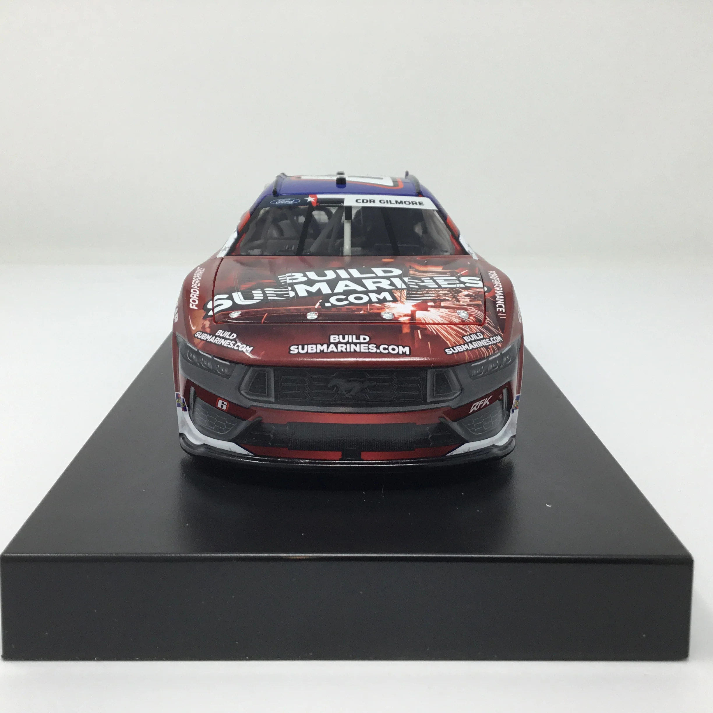 Brad Keselowski 2024 Buildsubmarines.com Salutes Foil Number Elite 1:24 Diecast - Image 3