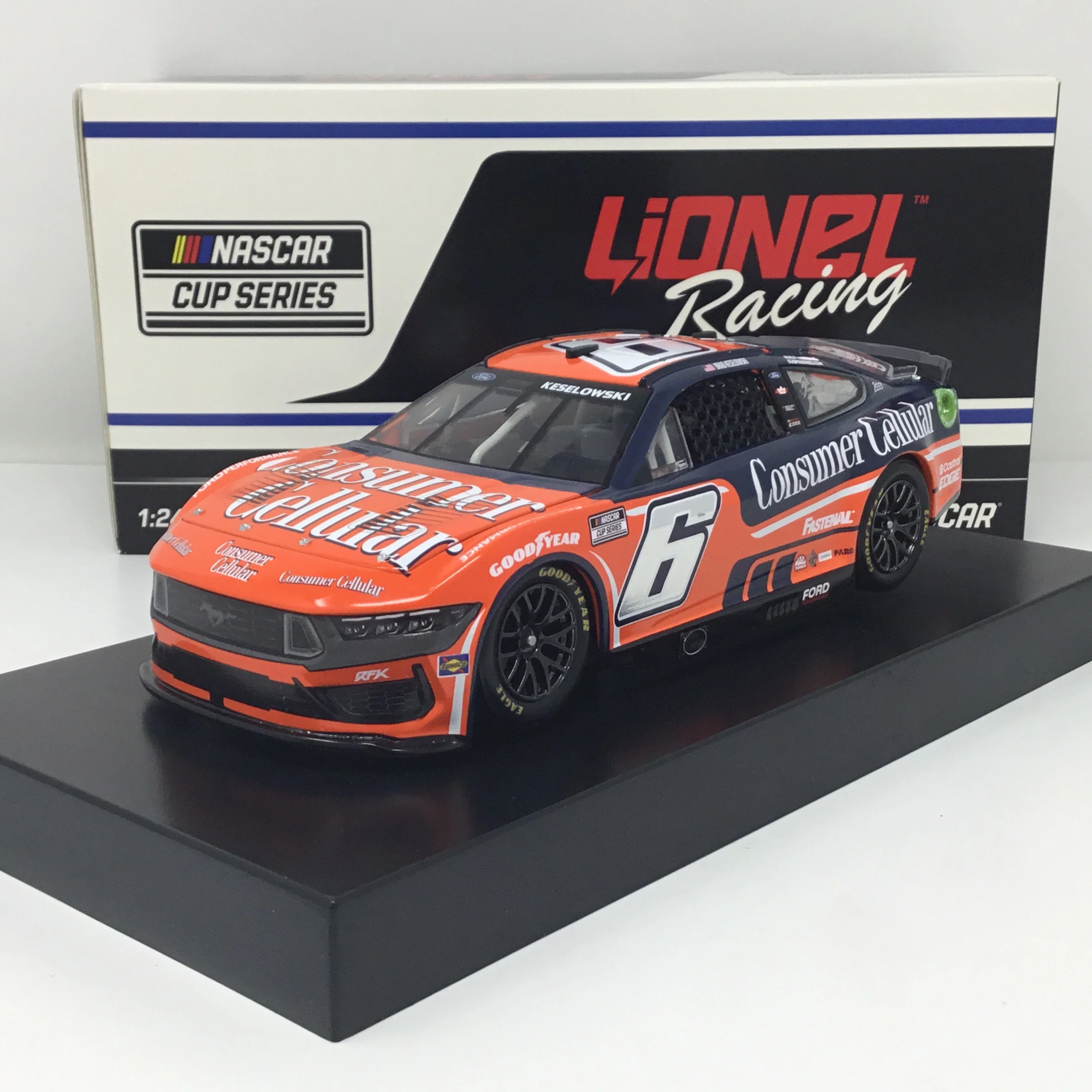 Brad Keselowski 2024 Consumer Cellular Foil Number 1:24 Diecast