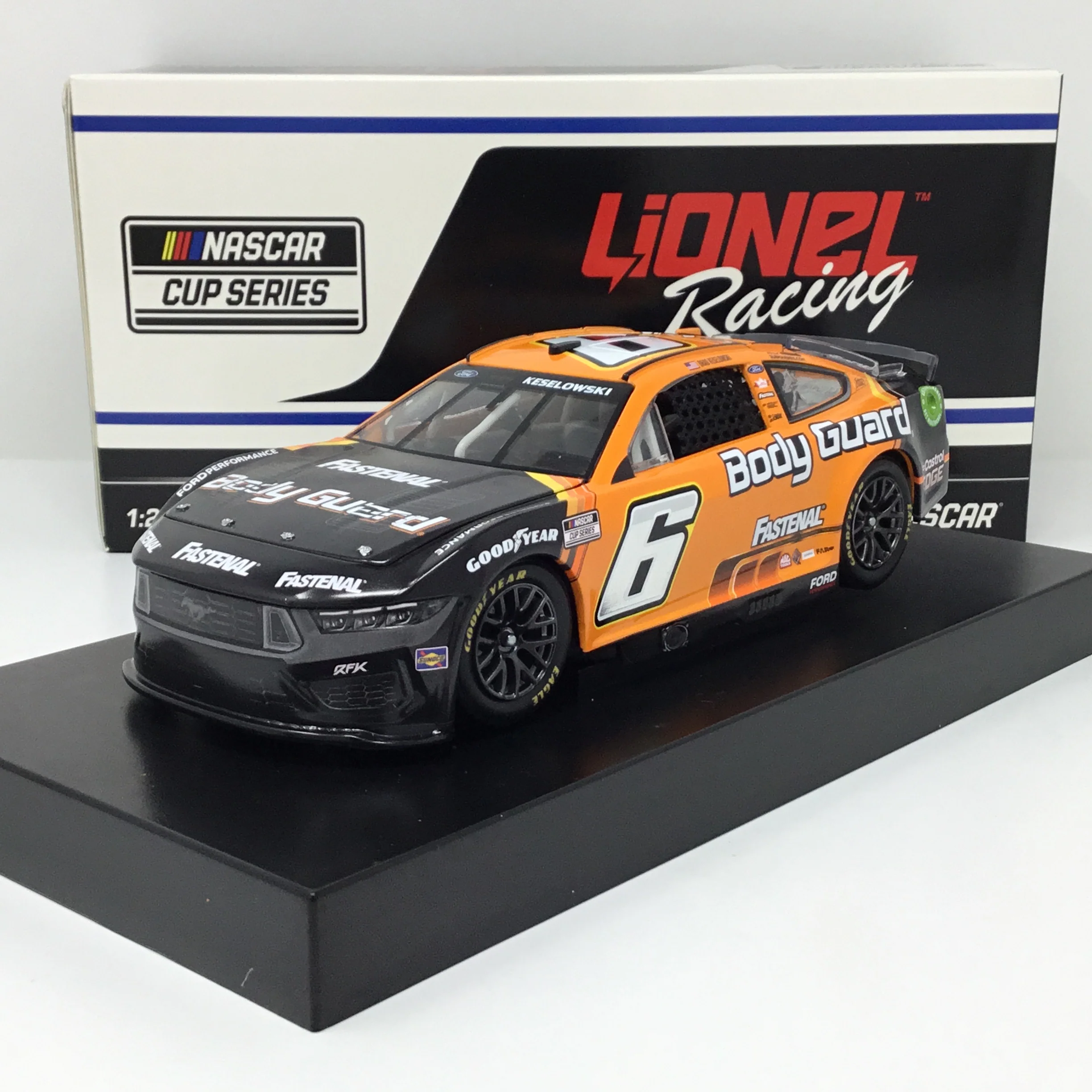 Brad Keselowski 2024 Fastenal Body Guard Foil Number 1:24 Diecast