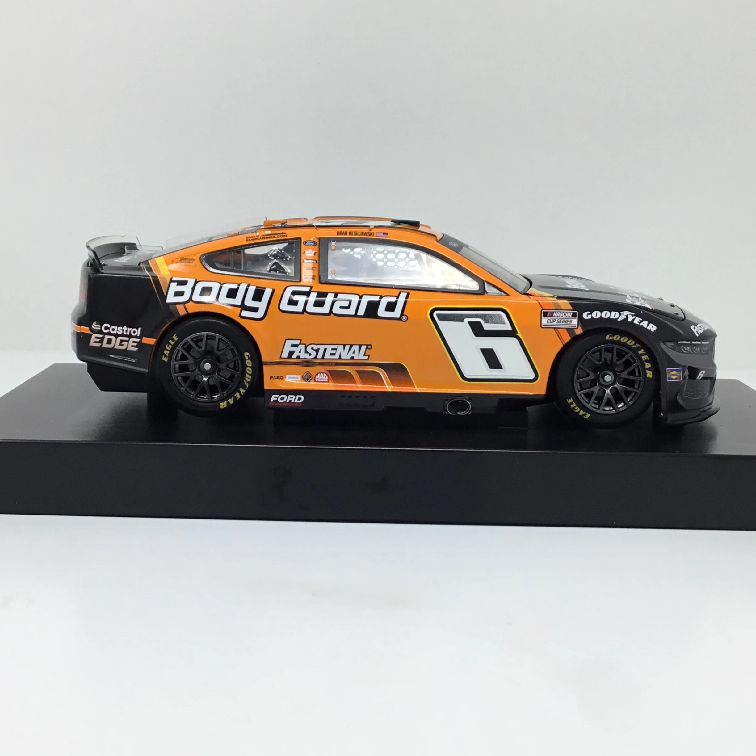 Brad Keselowski 2024 Fastenal Body Guard Foil Number 1:24 Diecast - Image 4
