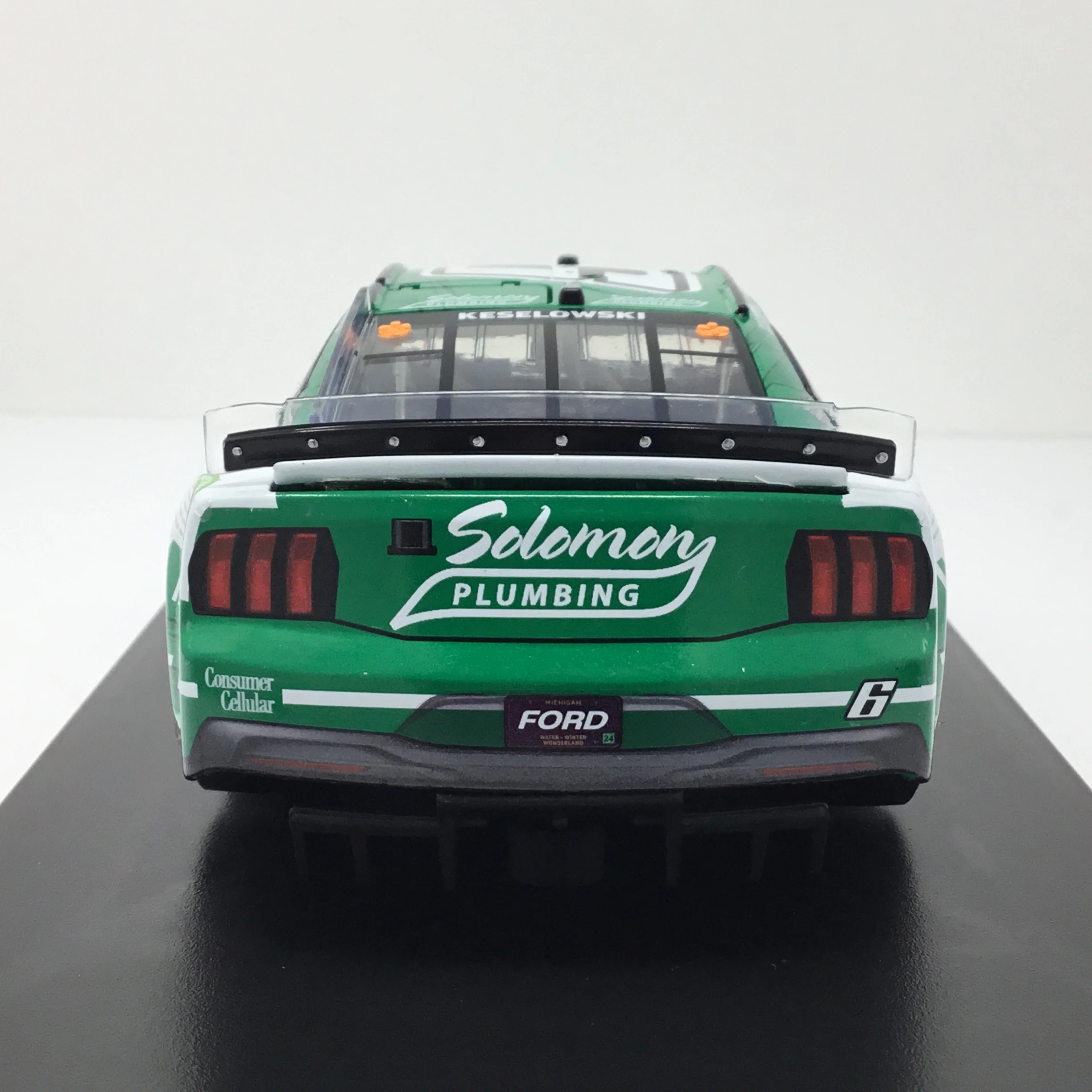 Brad Keselowski 2024 Solomon Plumbing Salute To Veterans Foil Number 1:24 Elite Diecast - Image 5