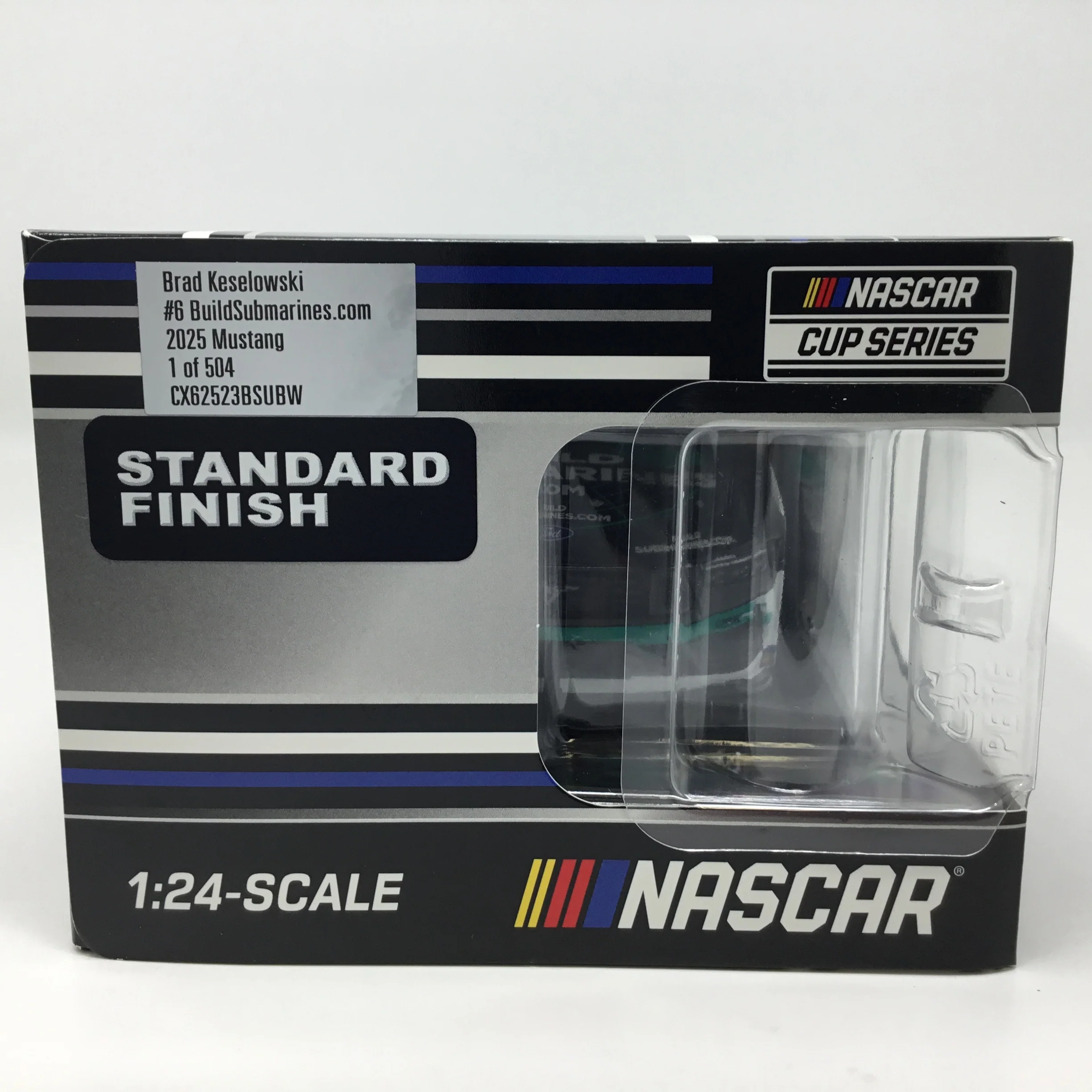 Brad Keselowski 2025 BuildSubmarines.com Foil Number 1:24 Diecast - Image 6