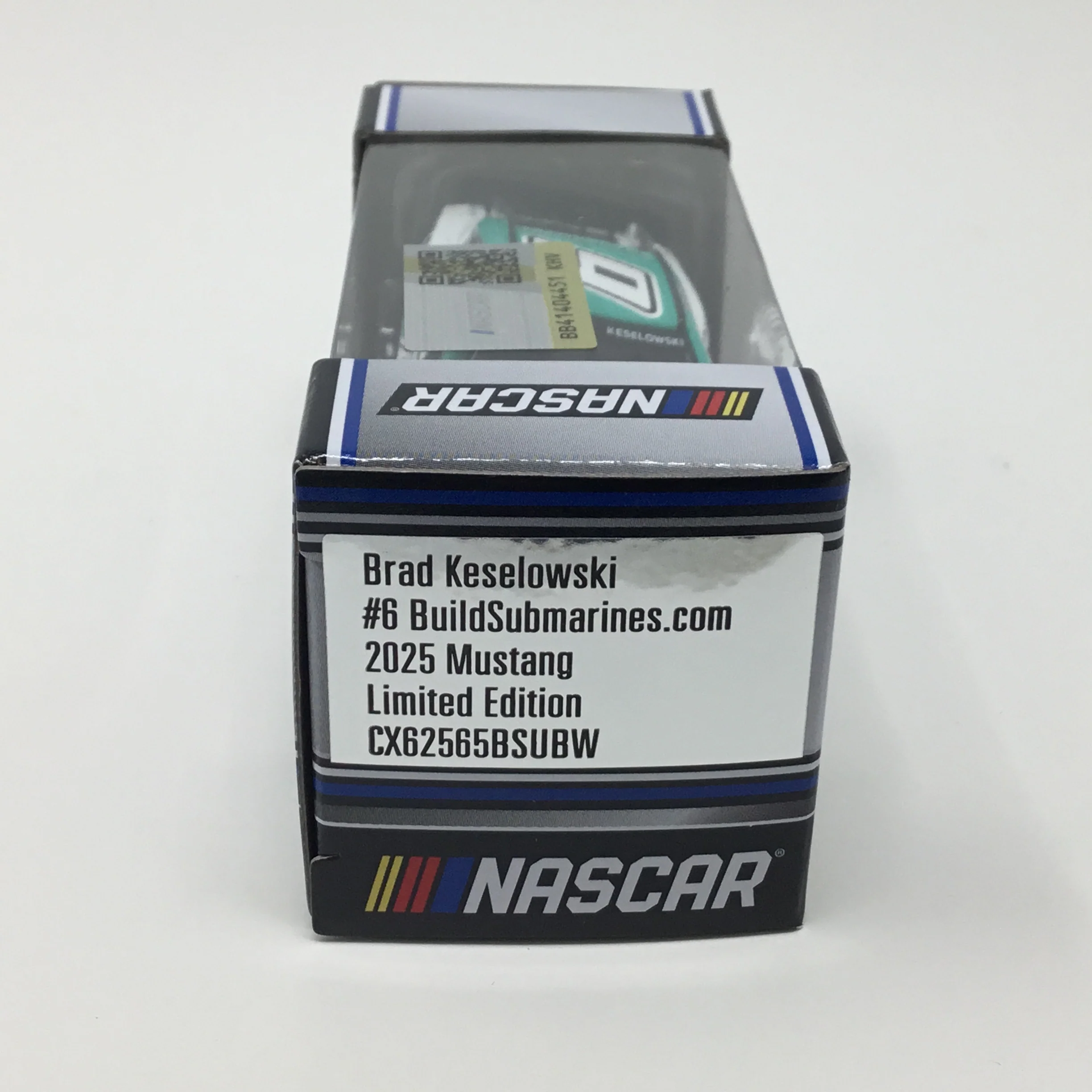 Brad Keselowski 2025 Buildsubmarines.com Foil Number 1:64 Diecast - Image 2