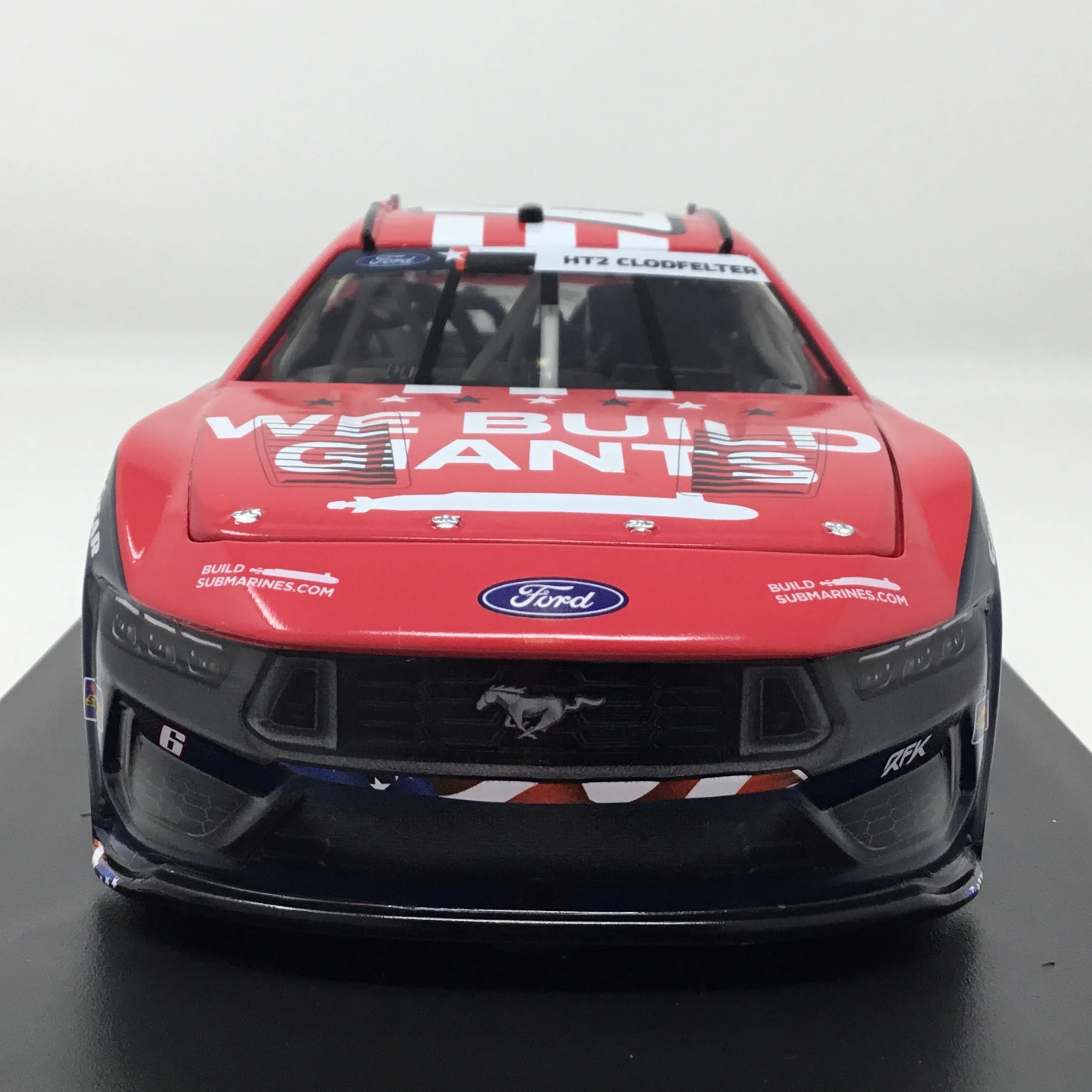 Brad Keselowski 2025 Buildsubmarines.com Salutes Foil Number 1:24 Diecast - Image 4