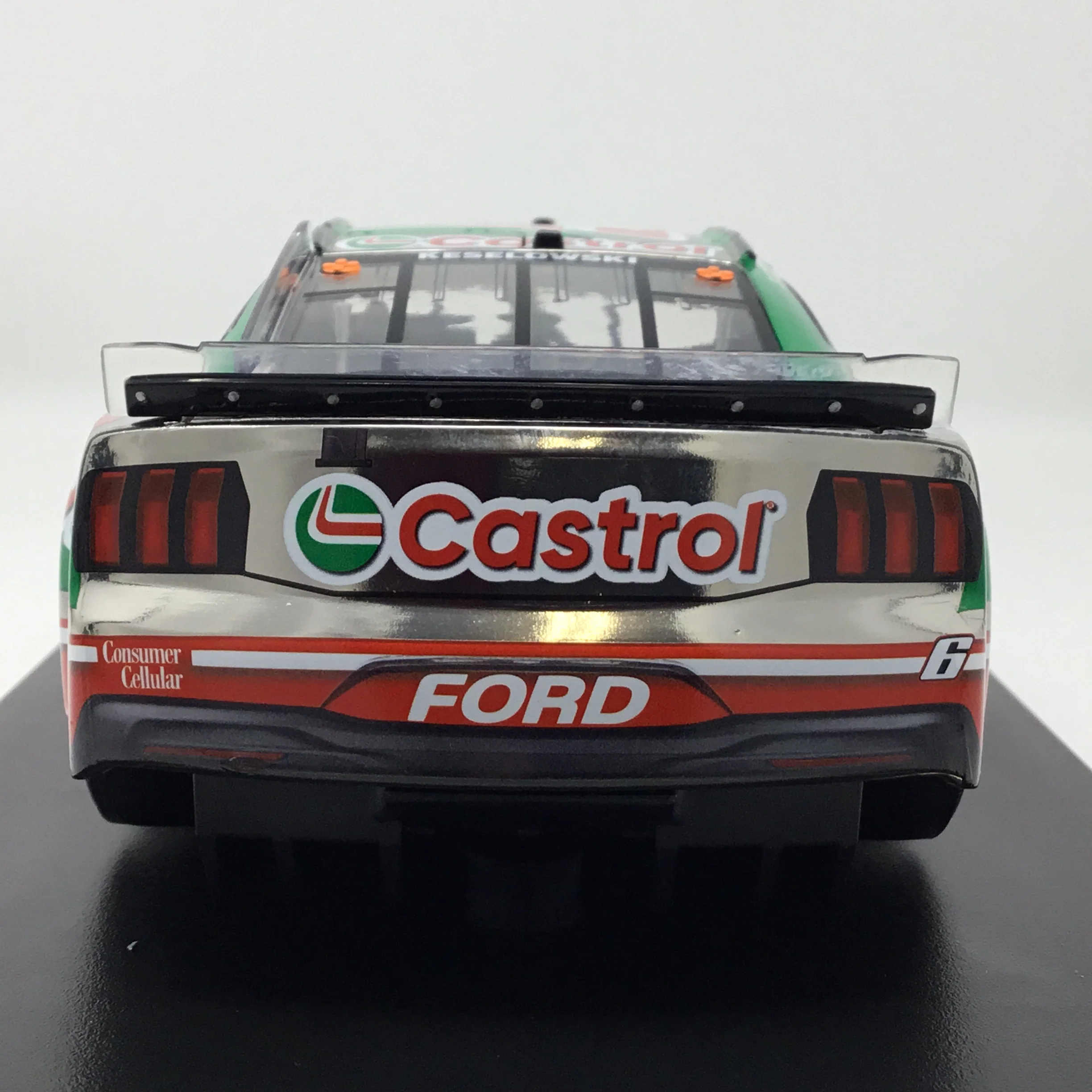 Brad Keselowski 2025 Castrol Foil Number 1:24 Color Chrome Diecast - Image 5