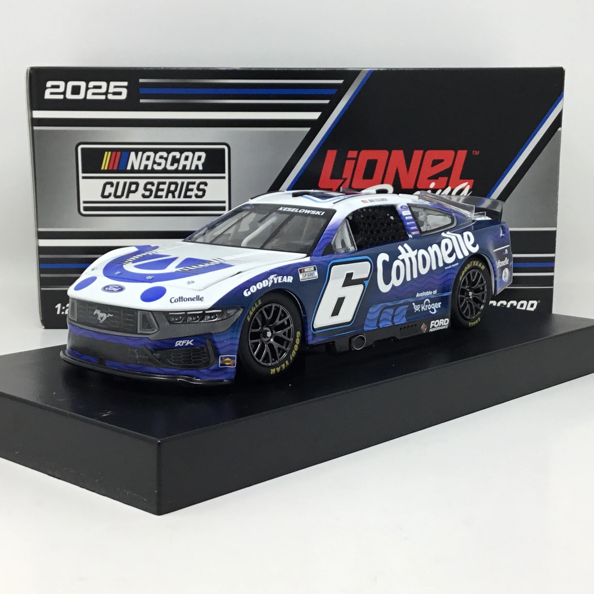 Brad Keselowski 2025 Kroger / Cottonelle Foil Number 1:24 Diecast