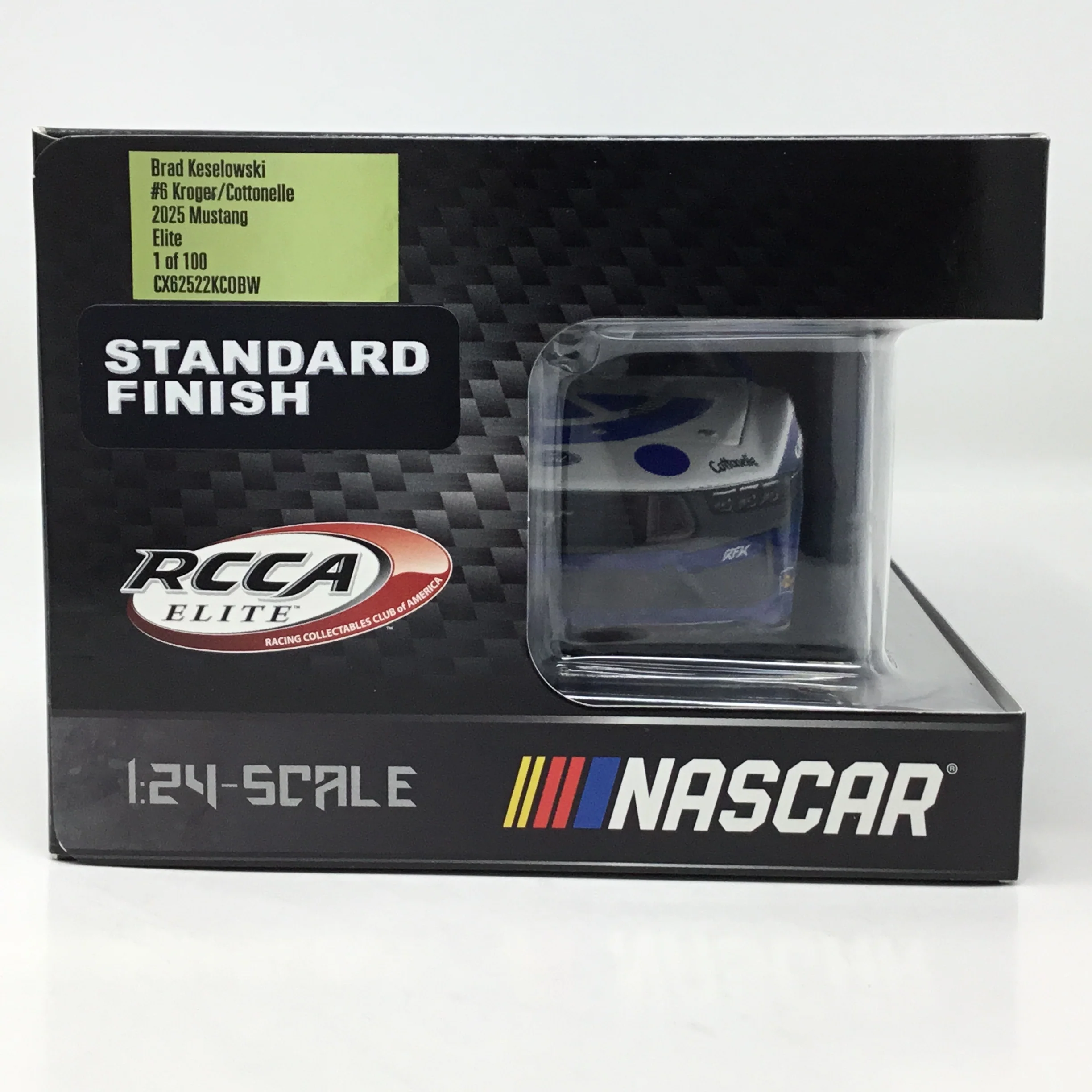 Brad Keselowski 2025 Kroger / Cottonelle Foil Number 1:24 Elite Diecast - Image 6