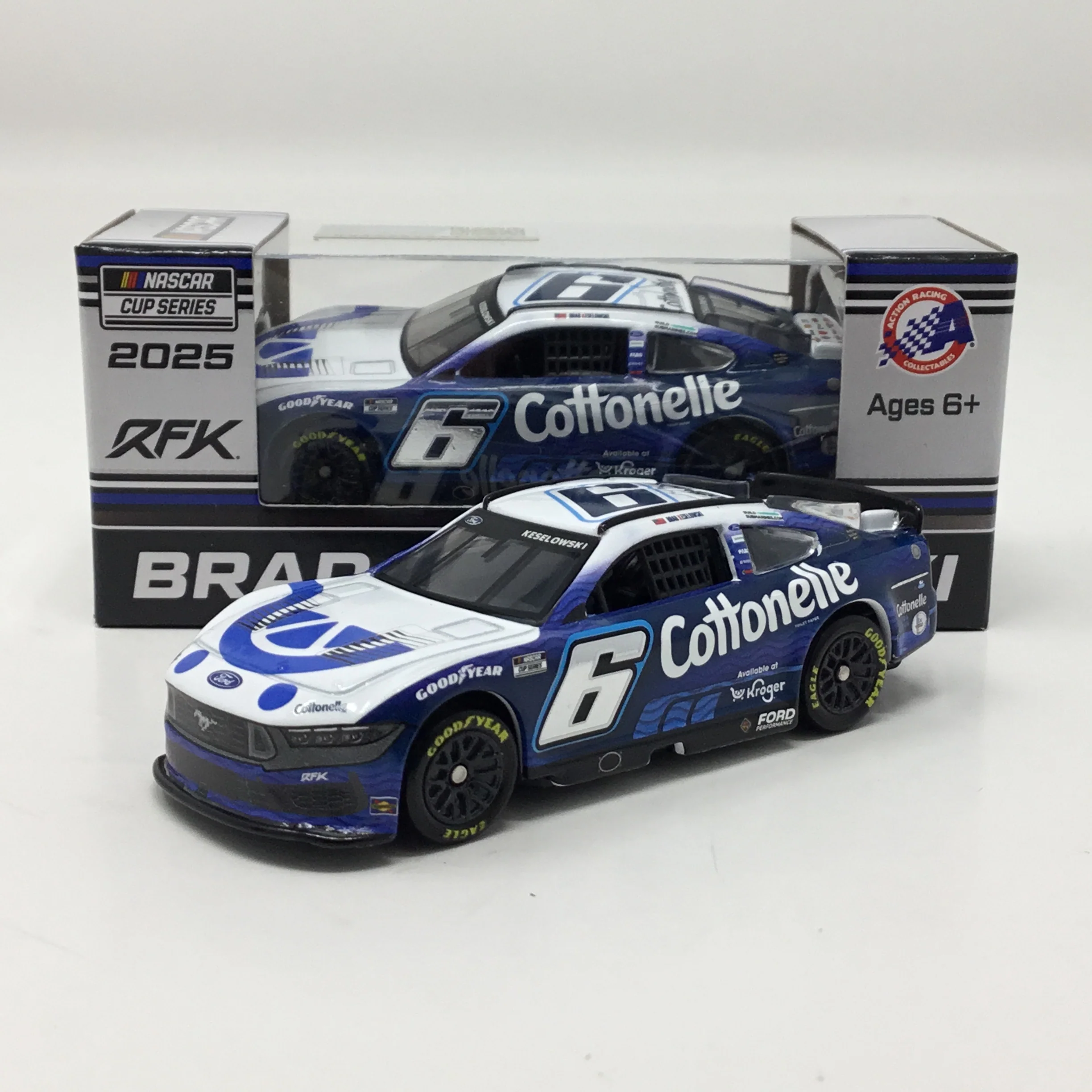 Brad Keselowski 2025 Kroger / Cottonelle Foil Number 1:64 Diecast