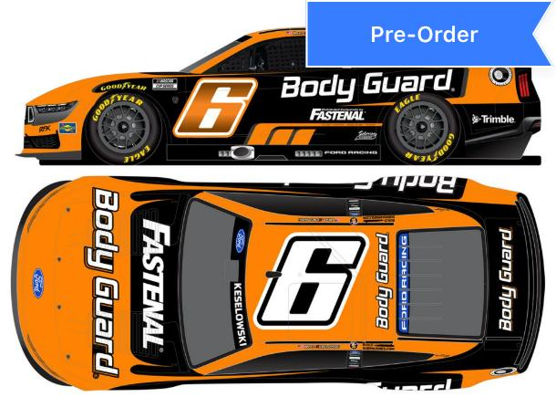 Brad Keselowski 2026 Body Guard Foil Number 1:24 Diecast *PREORDER*