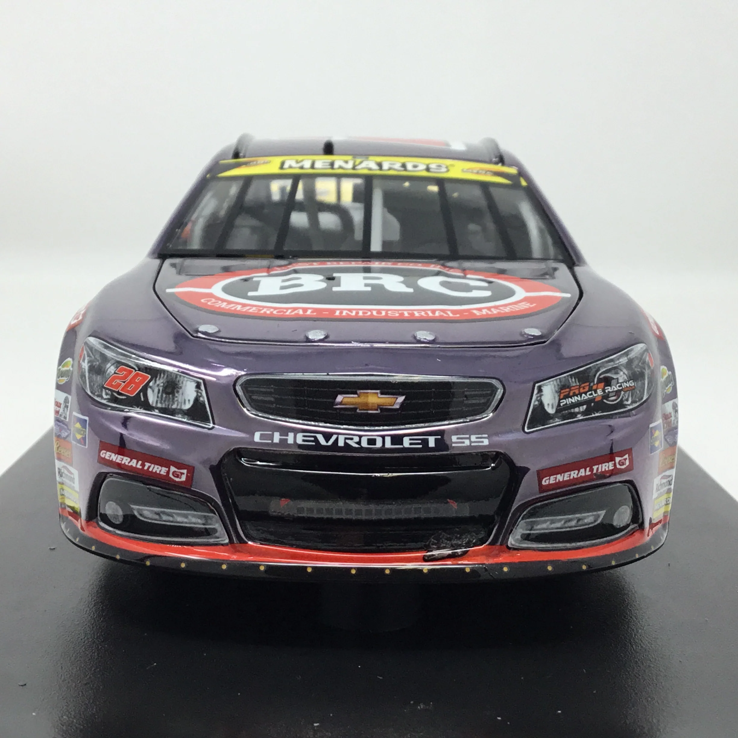 Brenden "Butterbean" Queen 2025 Best Repair Co. Daytona ARCA Race Win 1:24 Color Chrome Diecast - Image 3