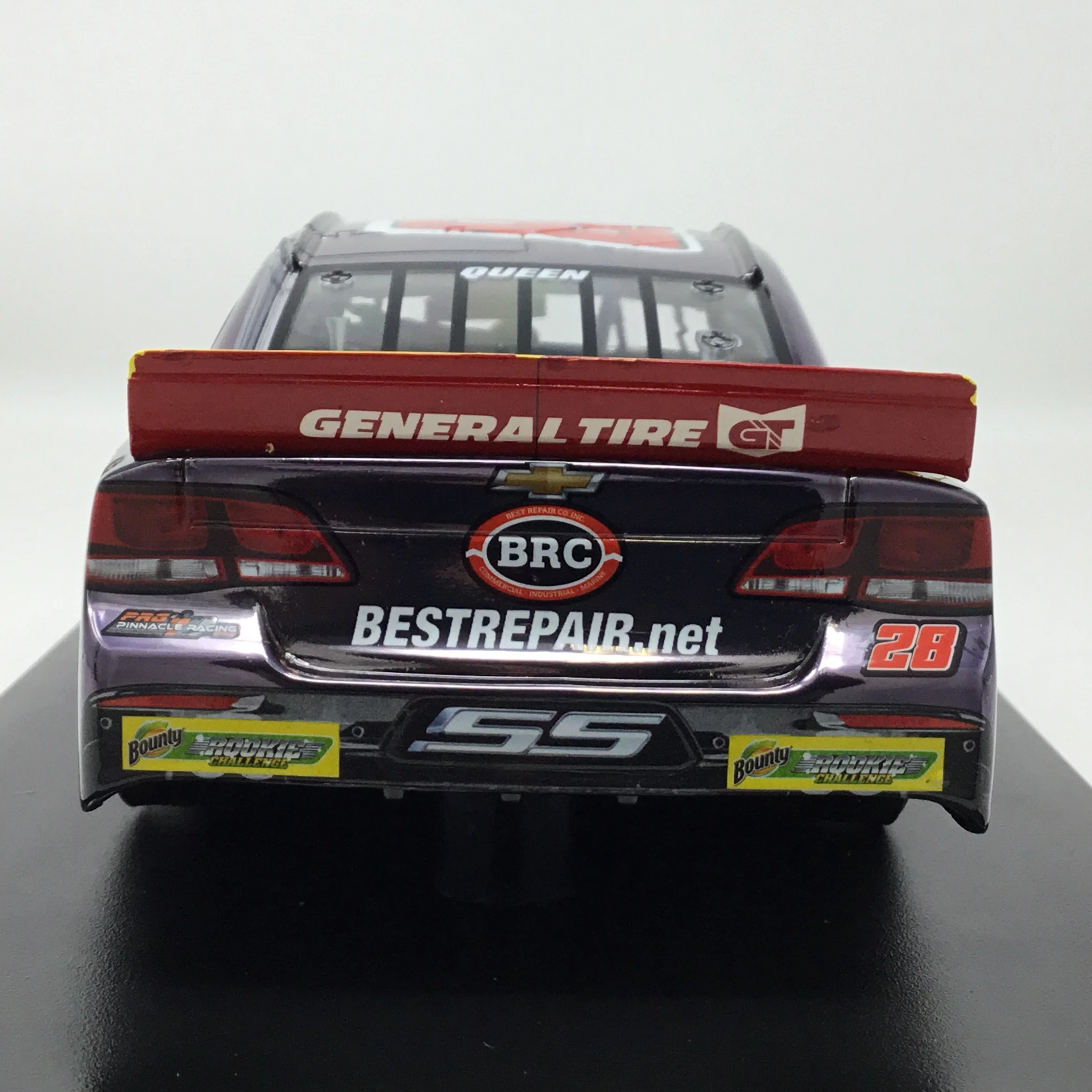 Brenden "Butterbean" Queen 2025 Best Repair Co. Daytona ARCA Race Win 1:24 Color Chrome Diecast - Image 5