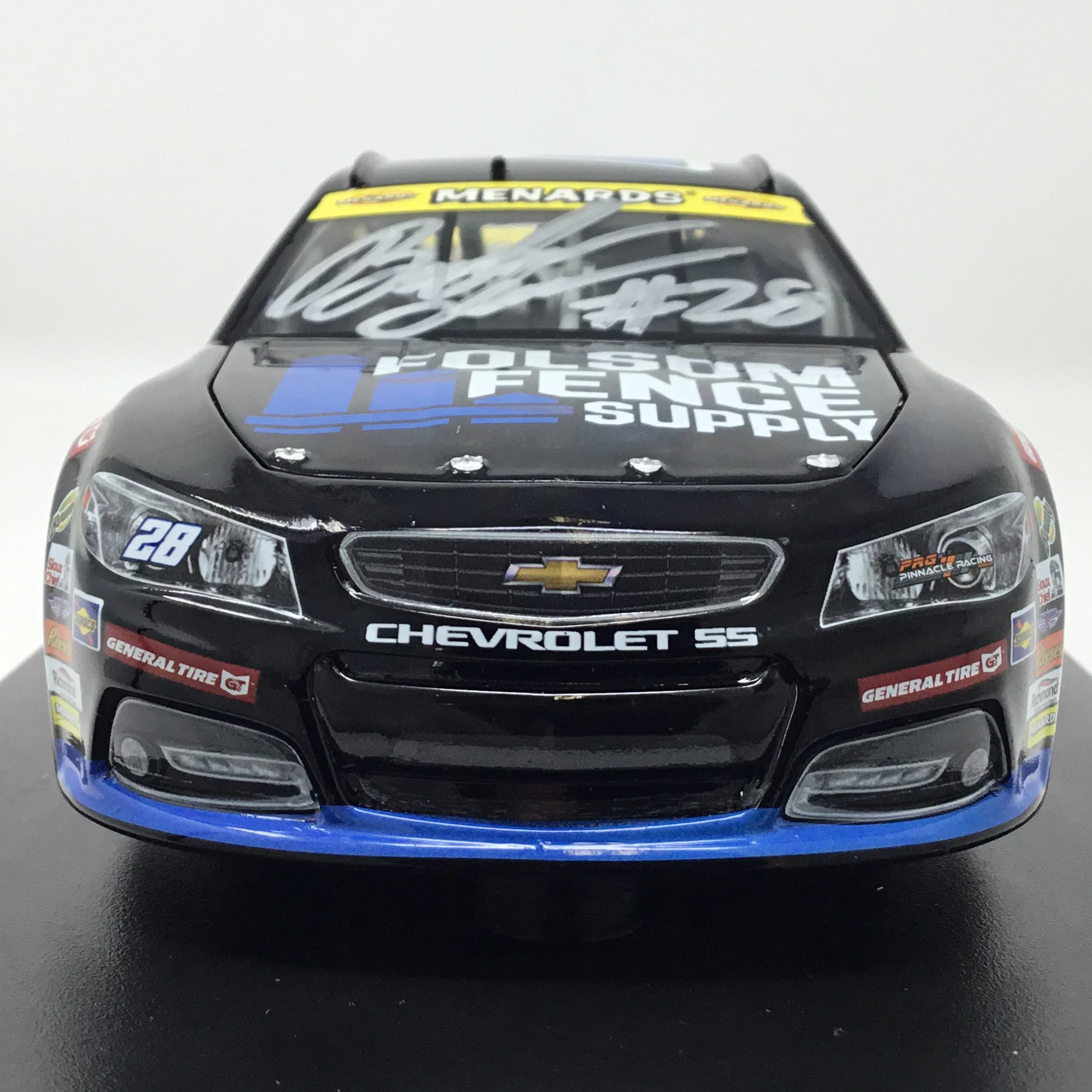Brenden Butterbean Queen 2025 Folsom Fence Supply ARCA Autographed 1:24 Diecast - Image 3