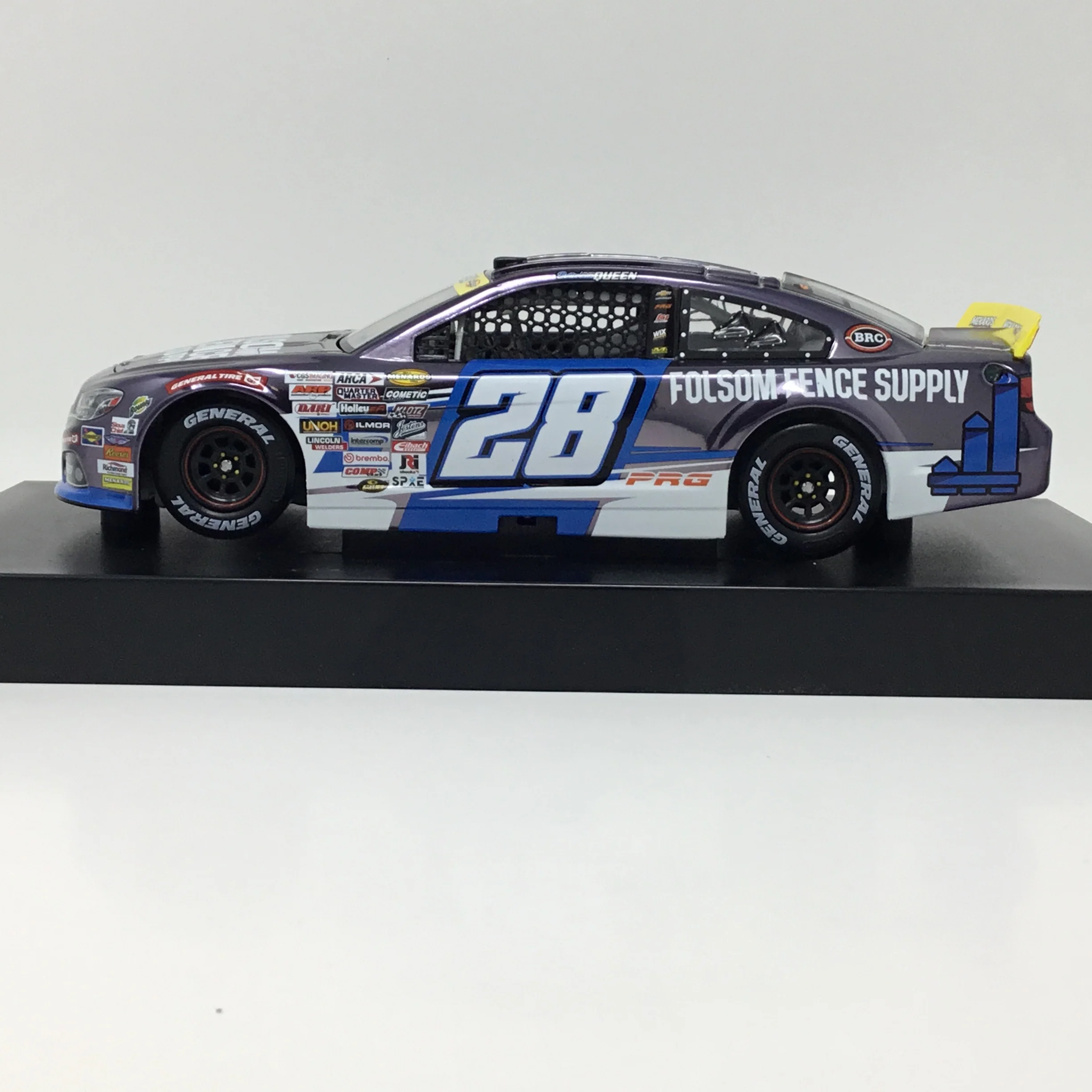 Brenden Butterbean Queen 2025 Folsom Fence Supply Color Chrome 1:24 Diecast - Image 2