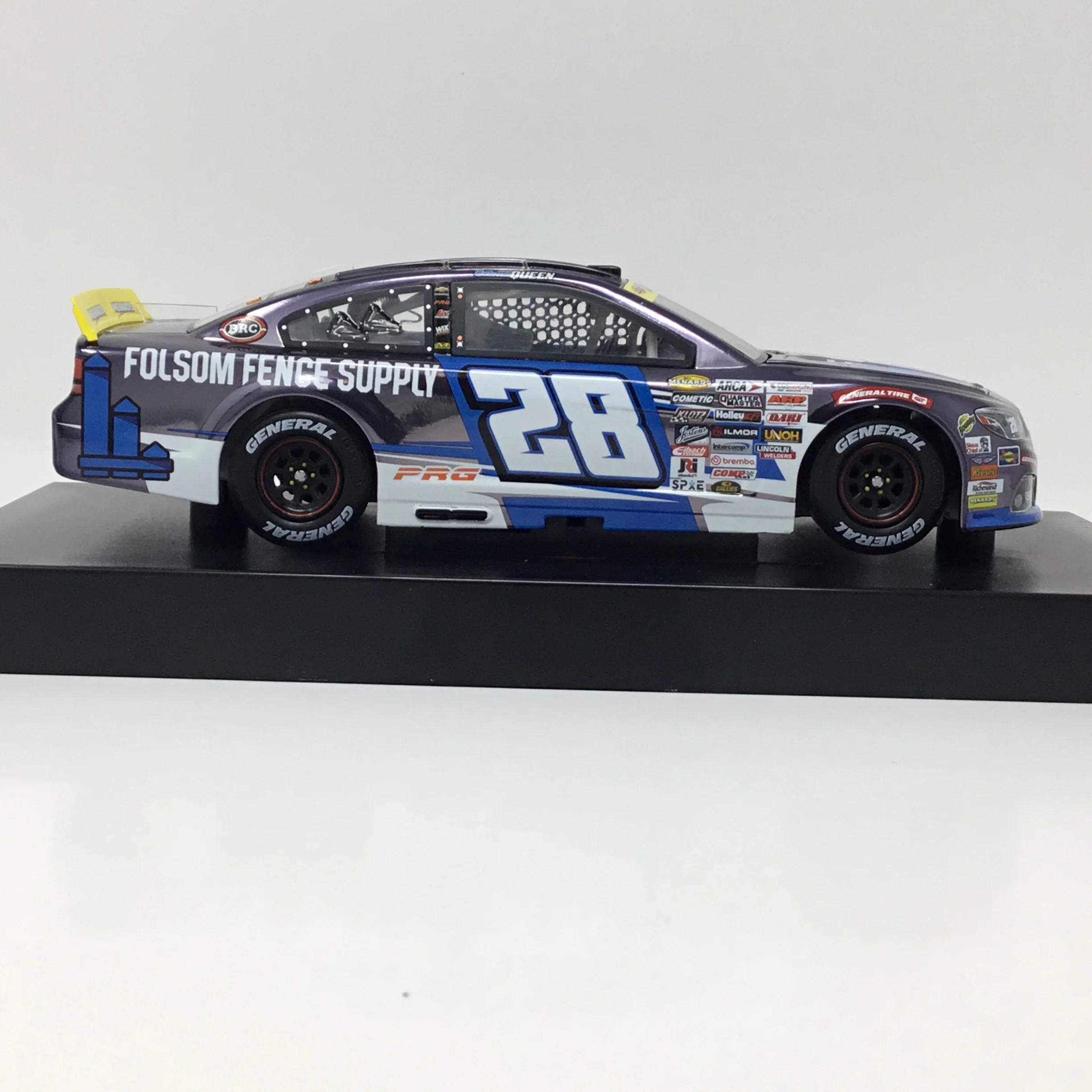 Brenden Butterbean Queen 2025 Folsom Fence Supply Color Chrome 1:24 Diecast - Image 4