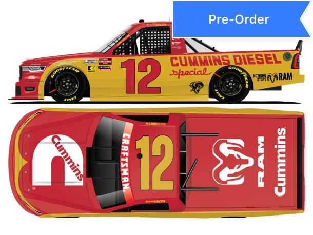 Brenden "Butterbean" Queen 2026 Cummins Throwback 1:64 Diecast *PREORDER*