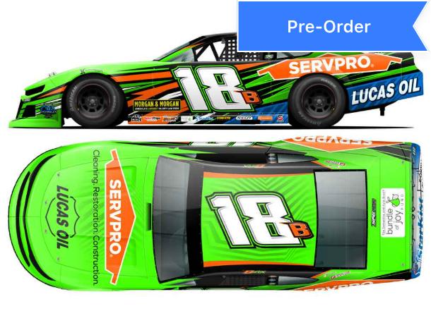 Brexton Busch 2026 Servpro Late Model 1:24 Diecast *PREORDER*