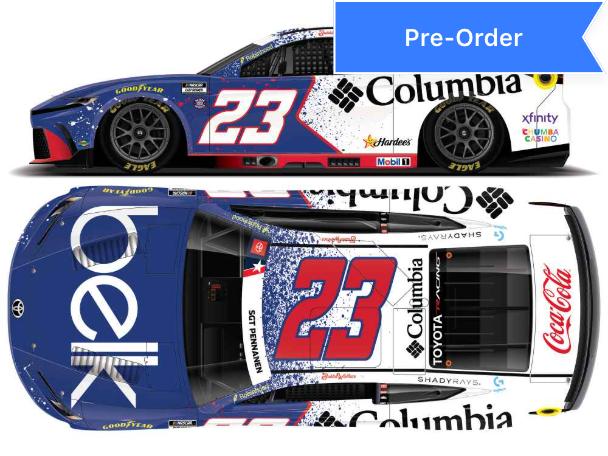 Bubba Wallace 2026 Columbia Belk Patriotic 1:24 Diecast *PREORDER*