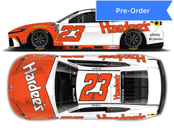 Bubba Wallace 2026 Hardee's Flashback 1:64 Diecast *PREORDER*