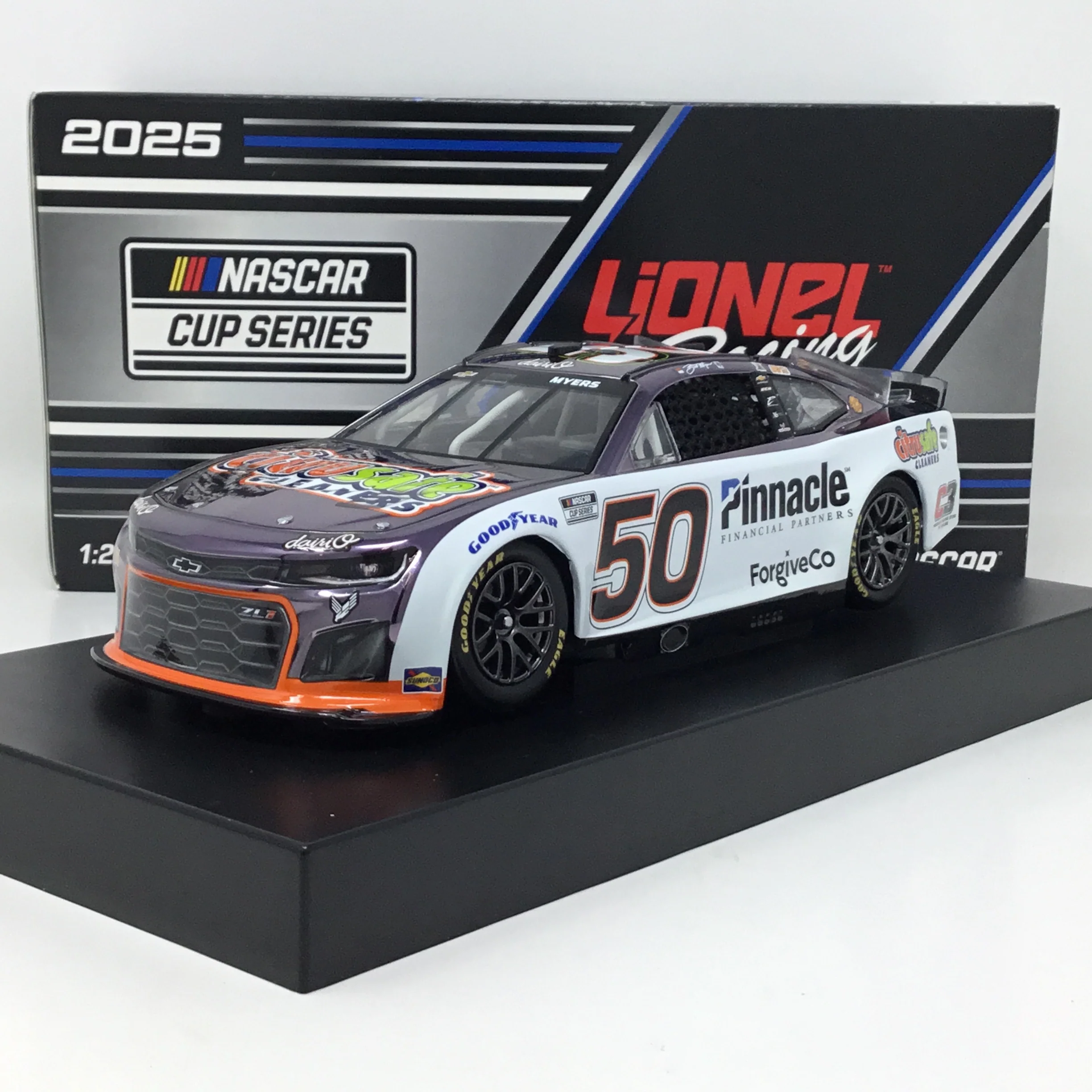 Burt Myers 2025 Citrusafe Cleaners 1:24 Color Chrome Diecast