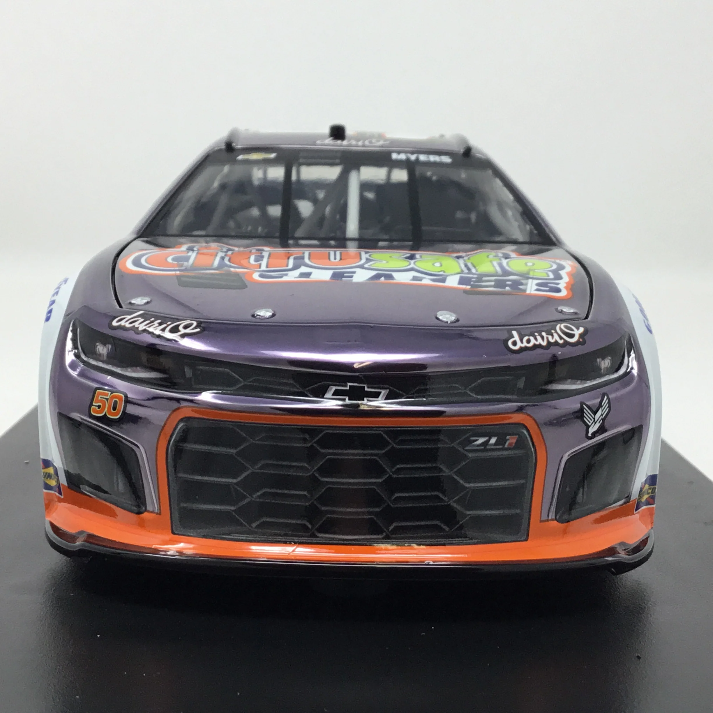 Burt Myers 2025 Citrusafe Cleaners 1:24 Color Chrome Diecast - Image 3
