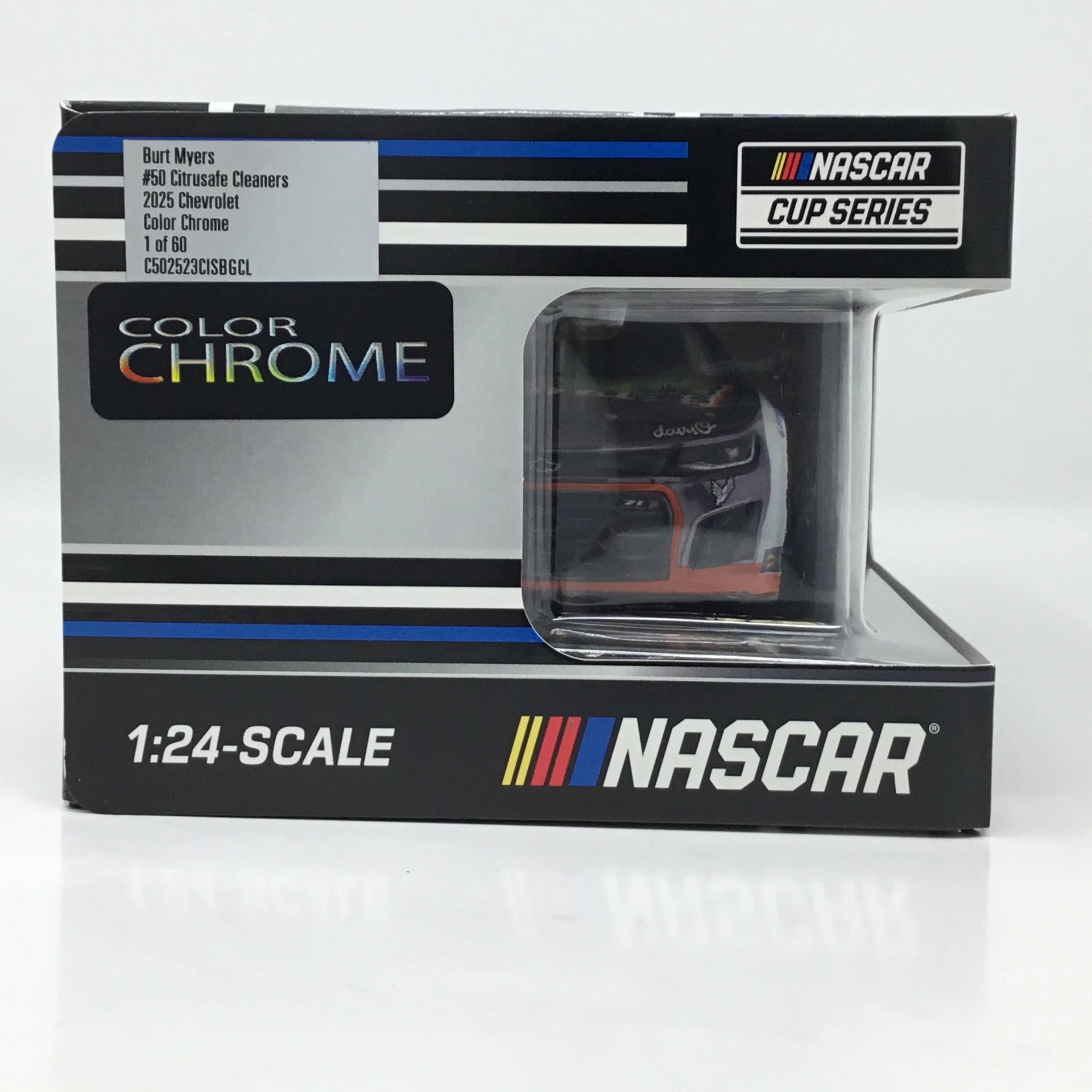 Burt Myers 2025 Citrusafe Cleaners 1:24 Color Chrome Diecast - Image 6