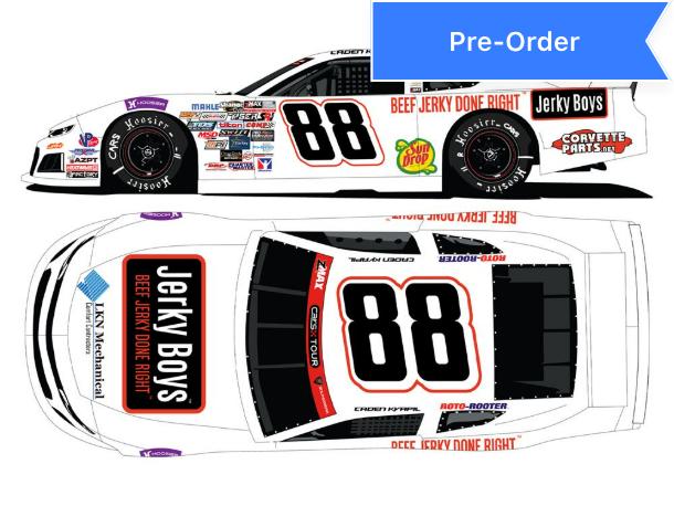 Caden Kvapil 2026 Jerky Boys Late Model 1:64 Diecast *PREORDER*
