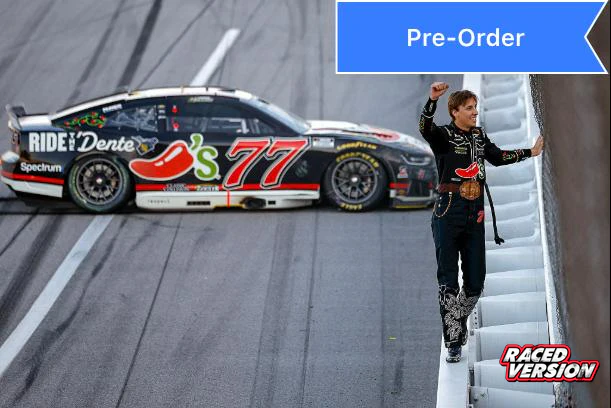 Carson Hocevar 2026 Chili's Ride The Dente Talladega Race Win 1:24 Diecast *PREORDER*